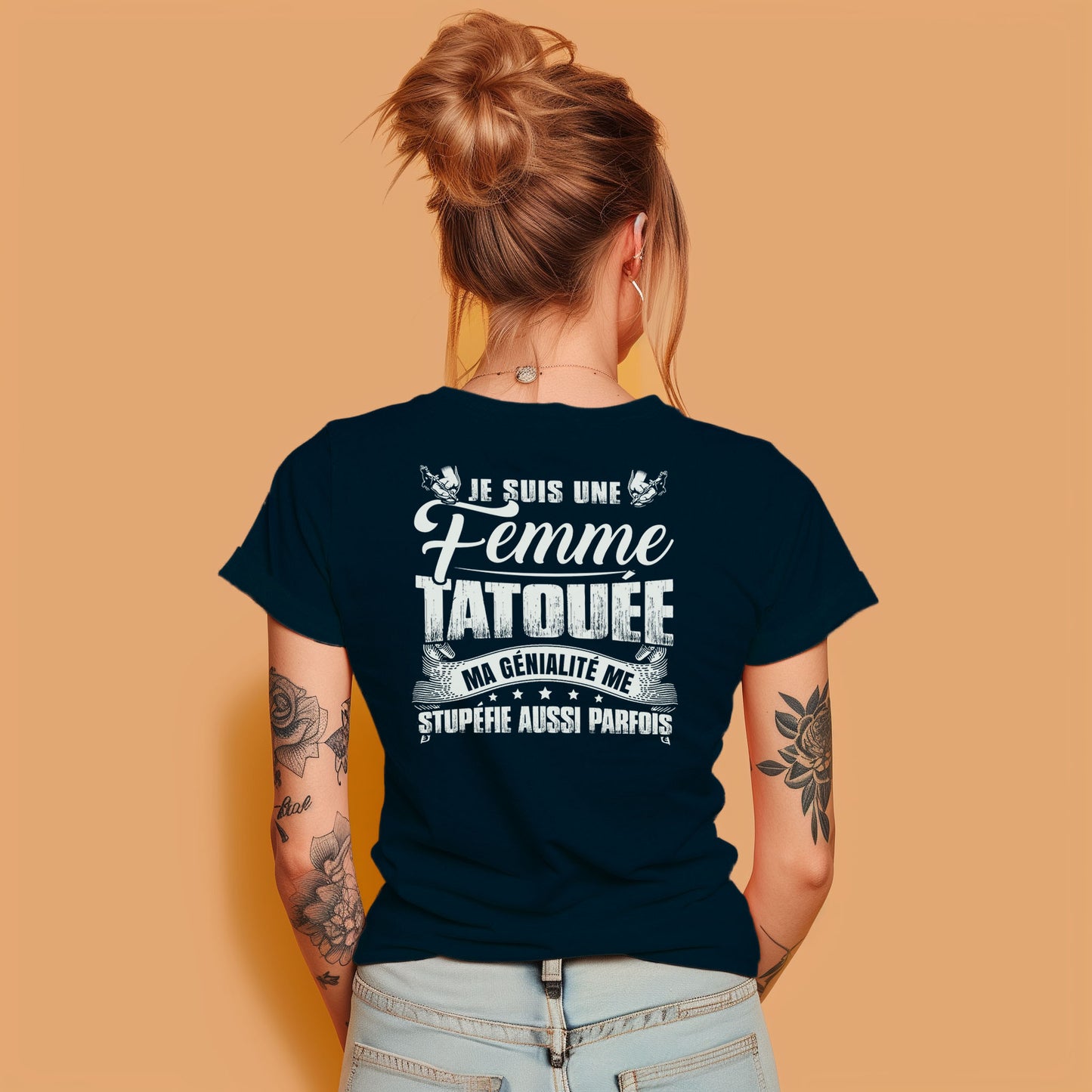 Je suis une femme tatouée, ma génialité me stupéfie aussi parfois