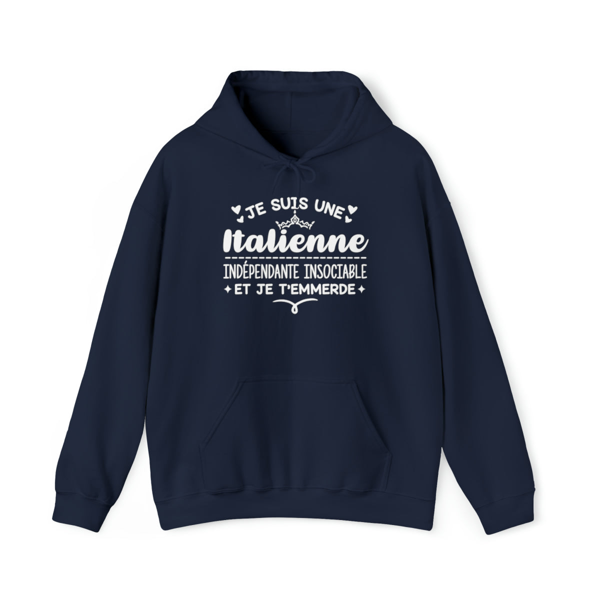 Je suis une Italienne indépendante insociable