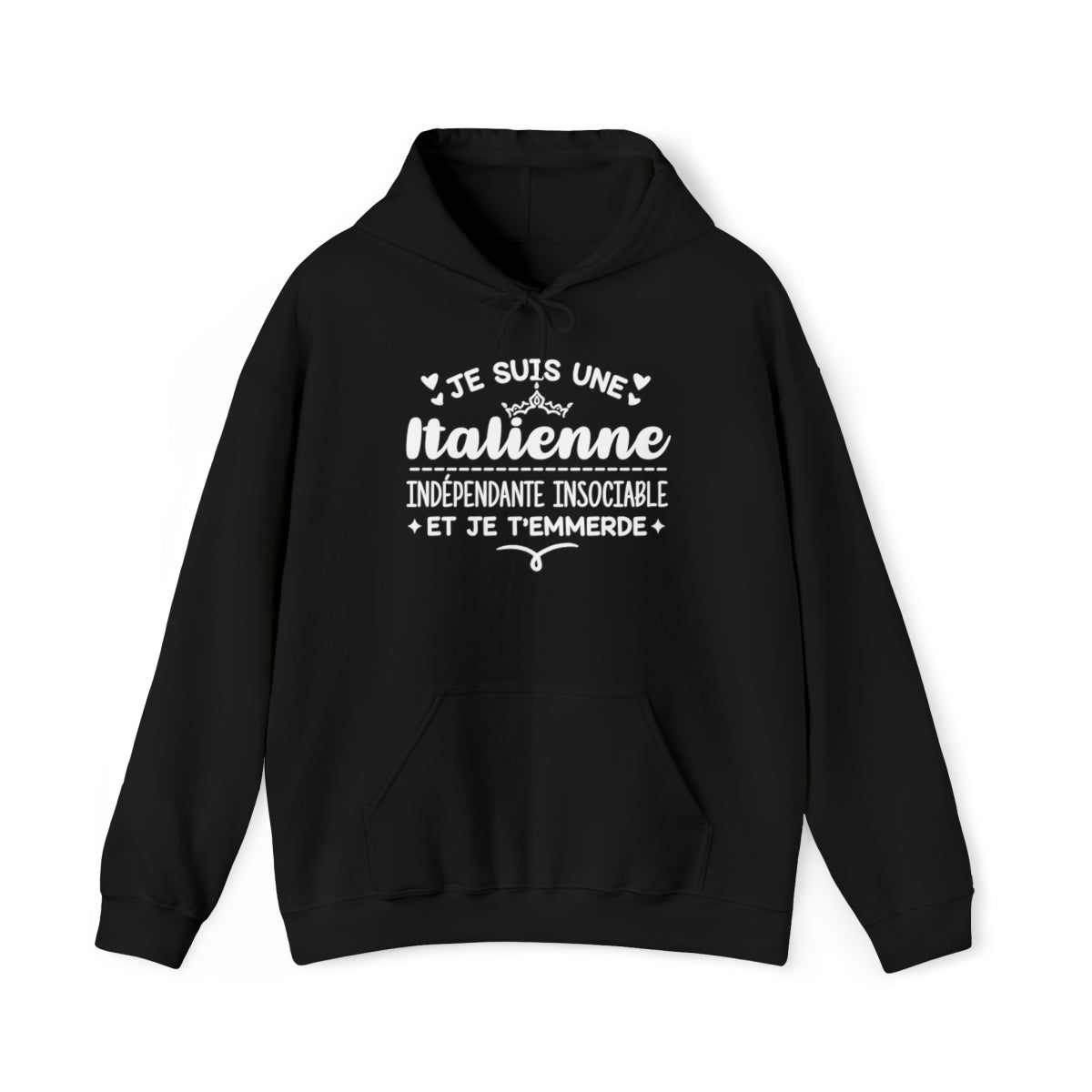 Je suis une Italienne indépendante insociable