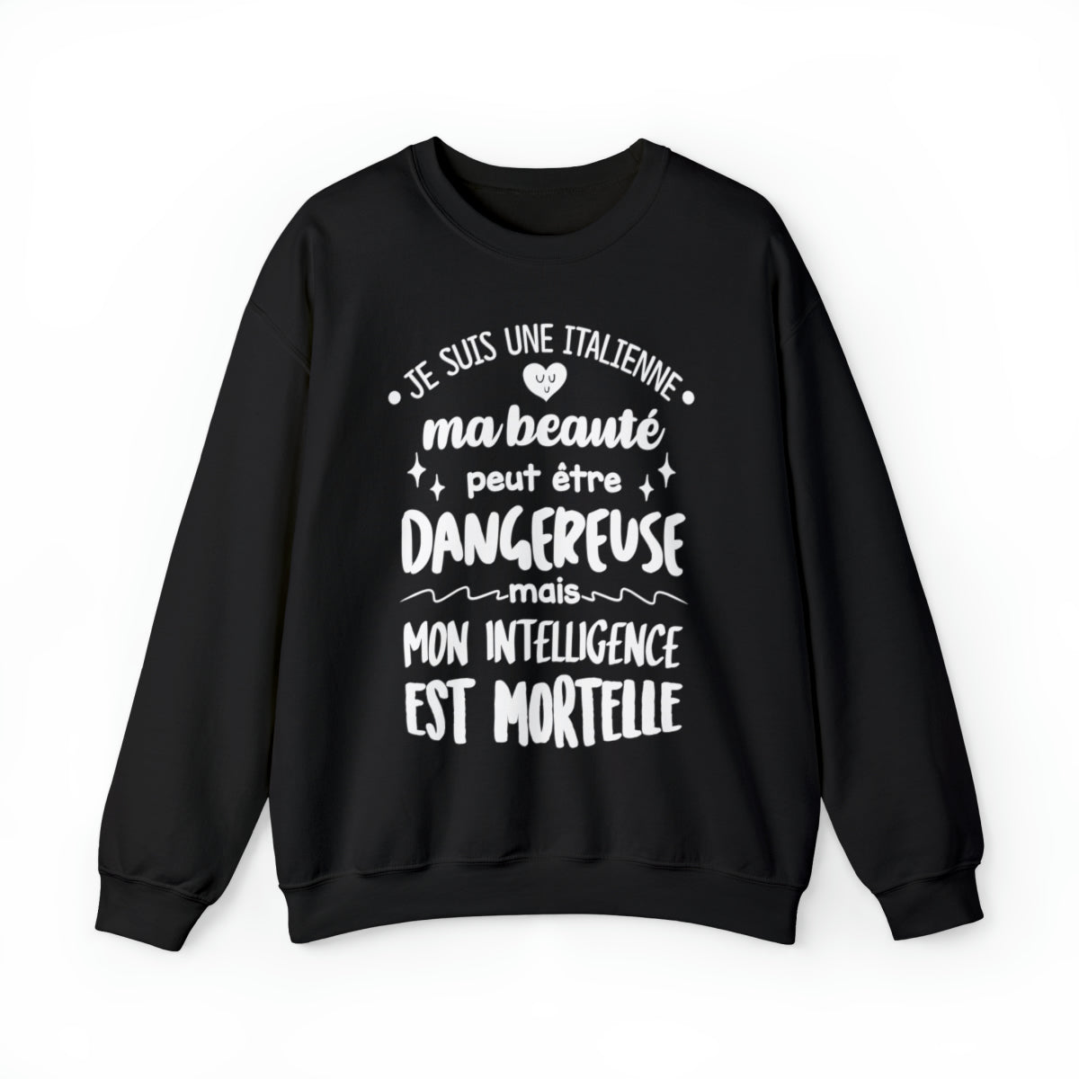 Je suis une Italienne, ma beauté peut être dangereuse