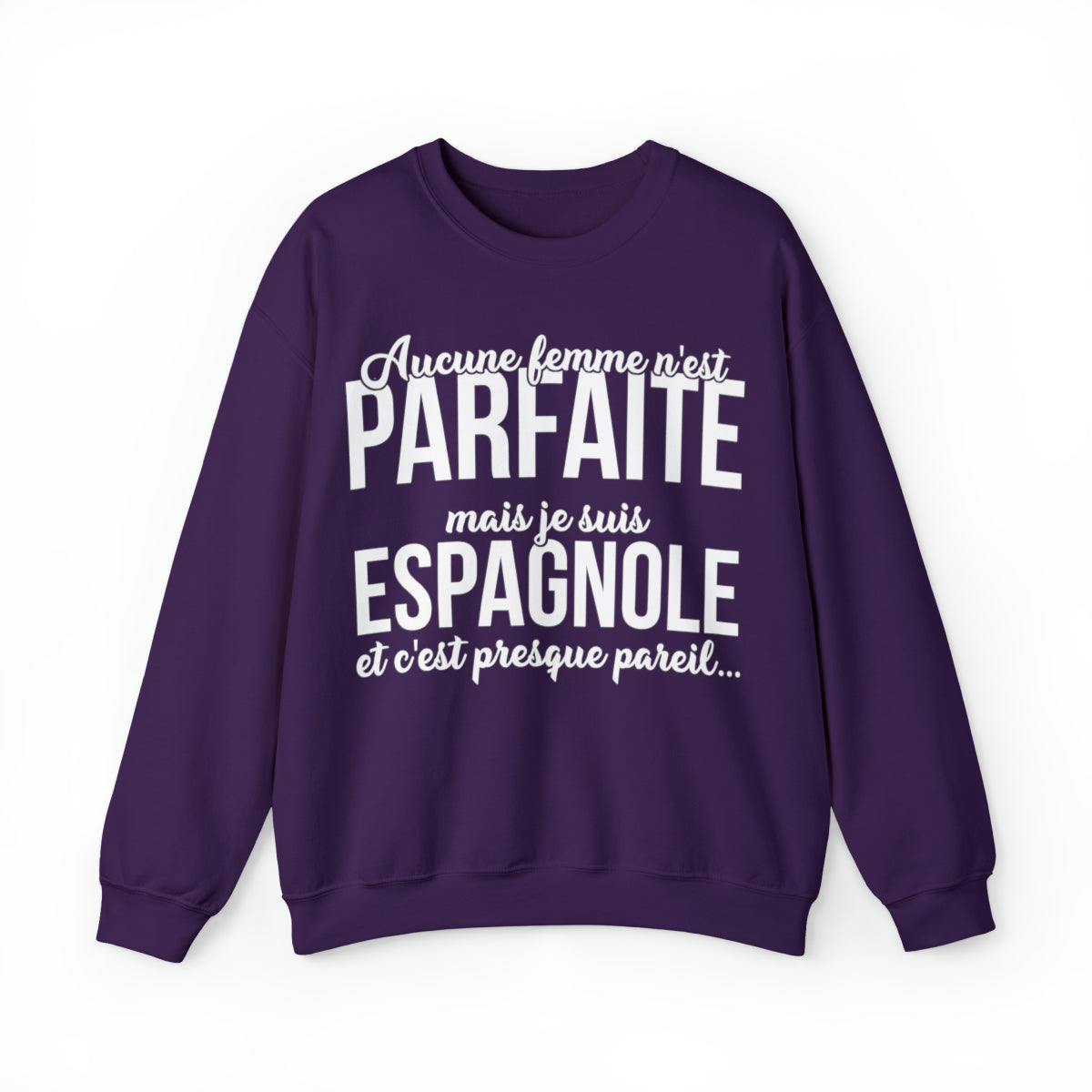 Je suis Espagnole et c'est presque pareil