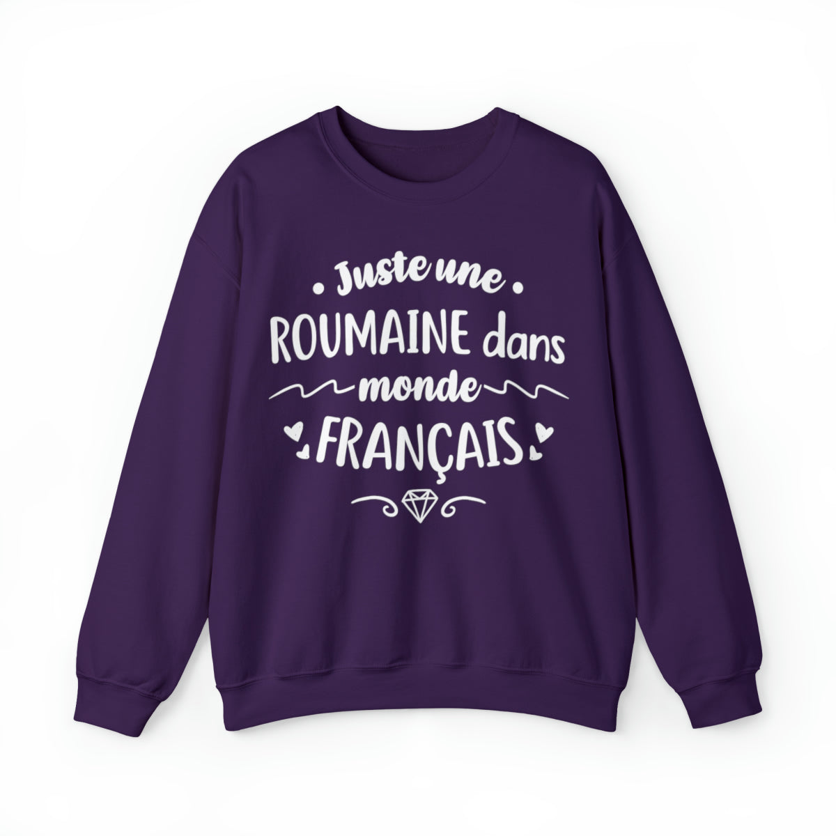 Juste une Roumaine dans monde Français