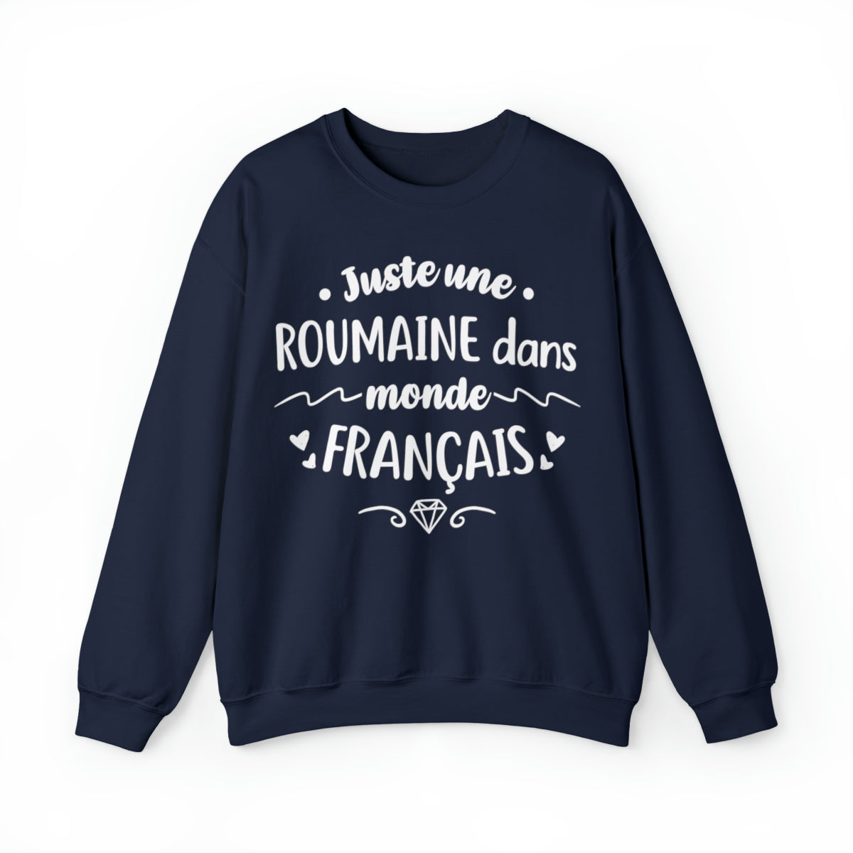 Juste une Roumaine dans monde Français