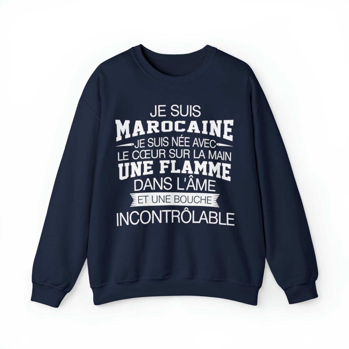 Je suis Marocaine, je suis née avec le coeur sur la mai