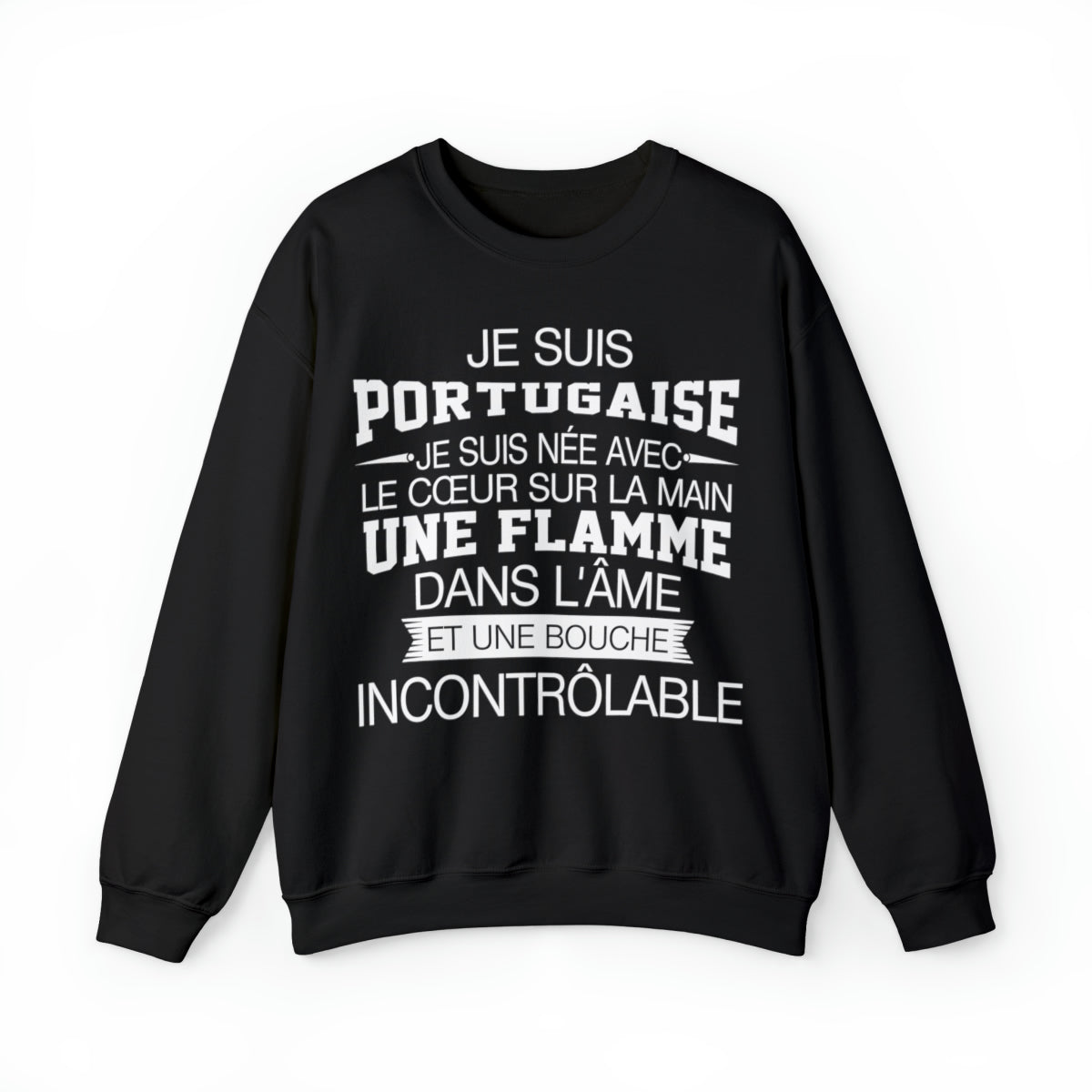 Je suis Portugaise, je suis née avec le coeur sur la mai