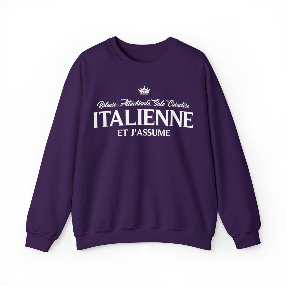 Italienne et j'assume