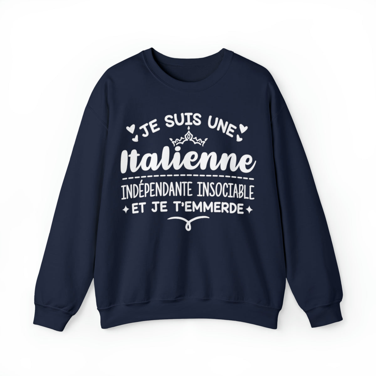 Je suis une Italienne indépendante insociable