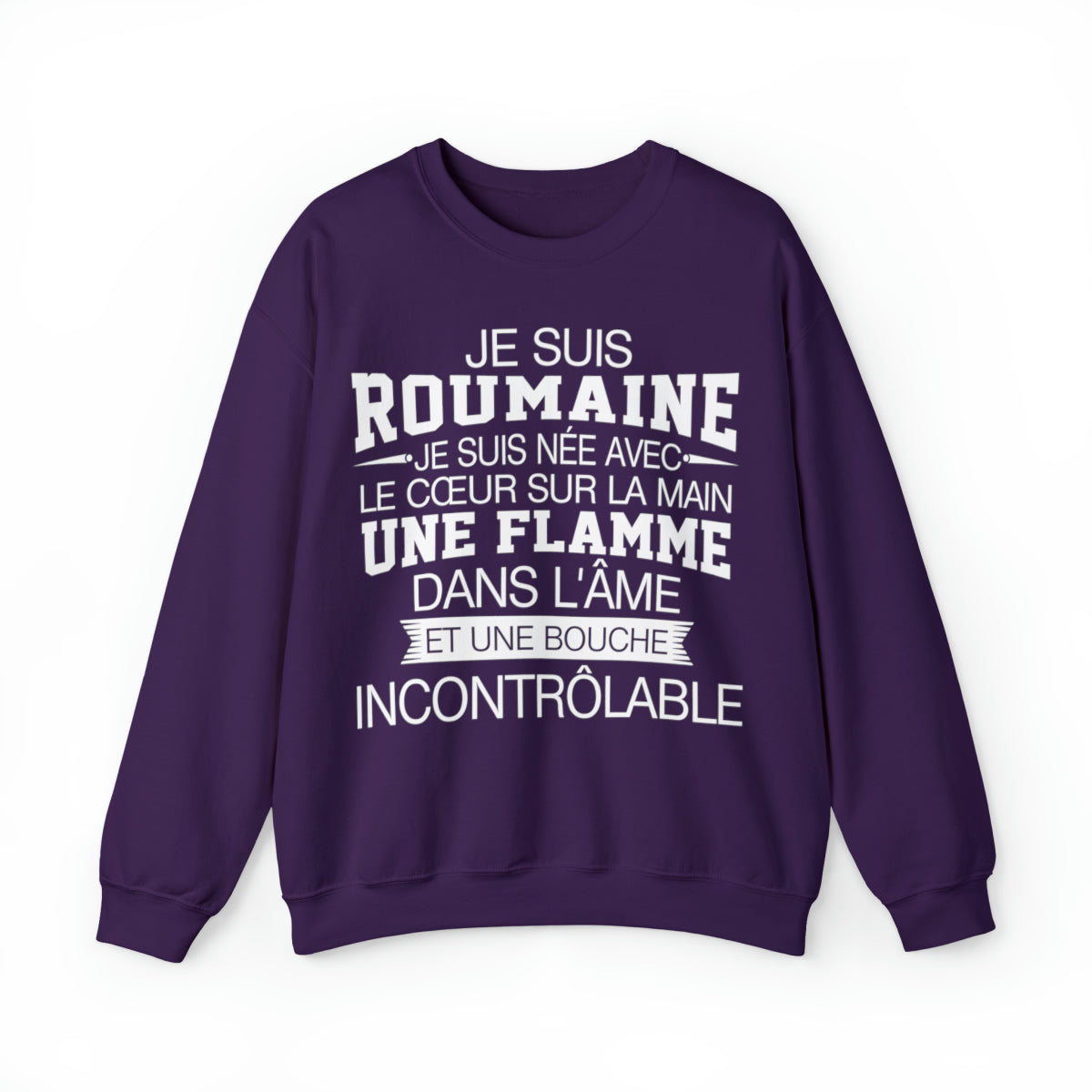 Je suis Roumaine, je suis née avec le coeur sur la mai