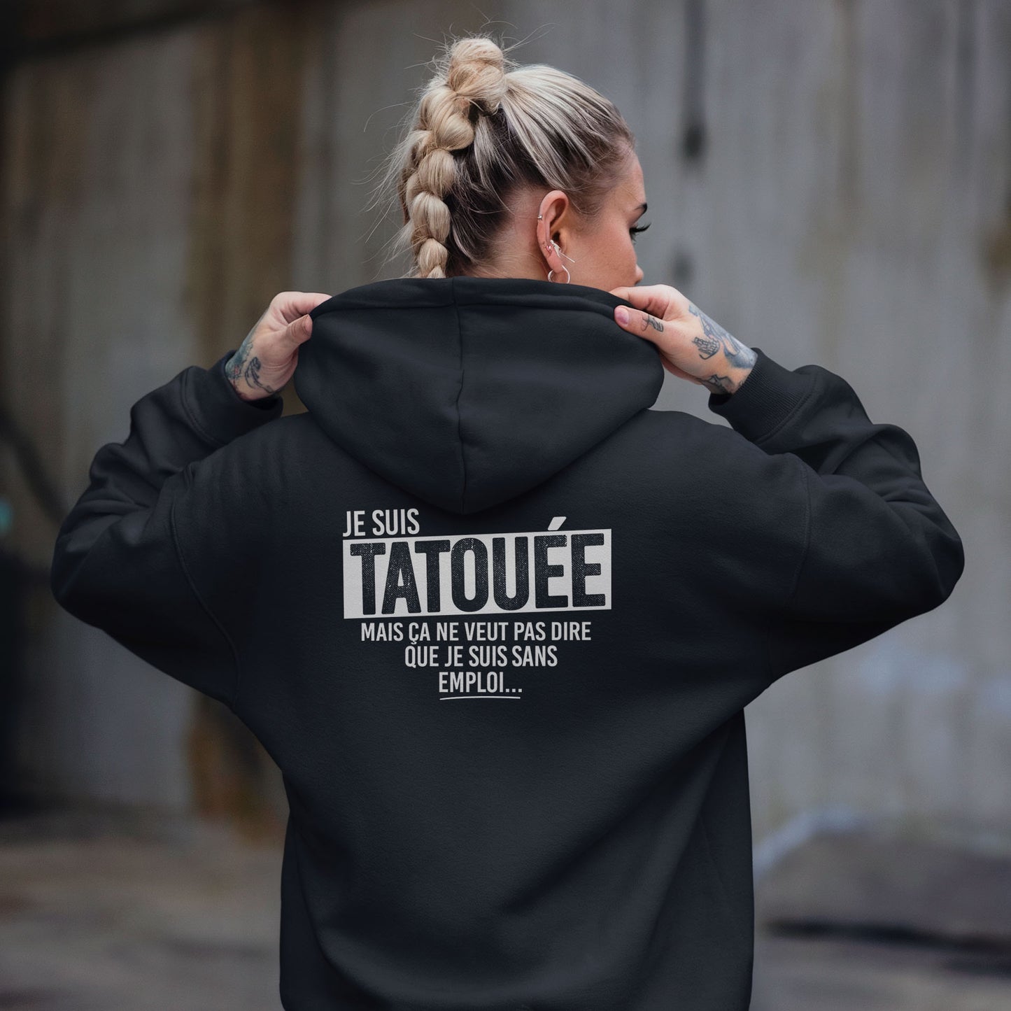 Je suis tatouée mais ça ne veut pas dire que je suis sans emploi
