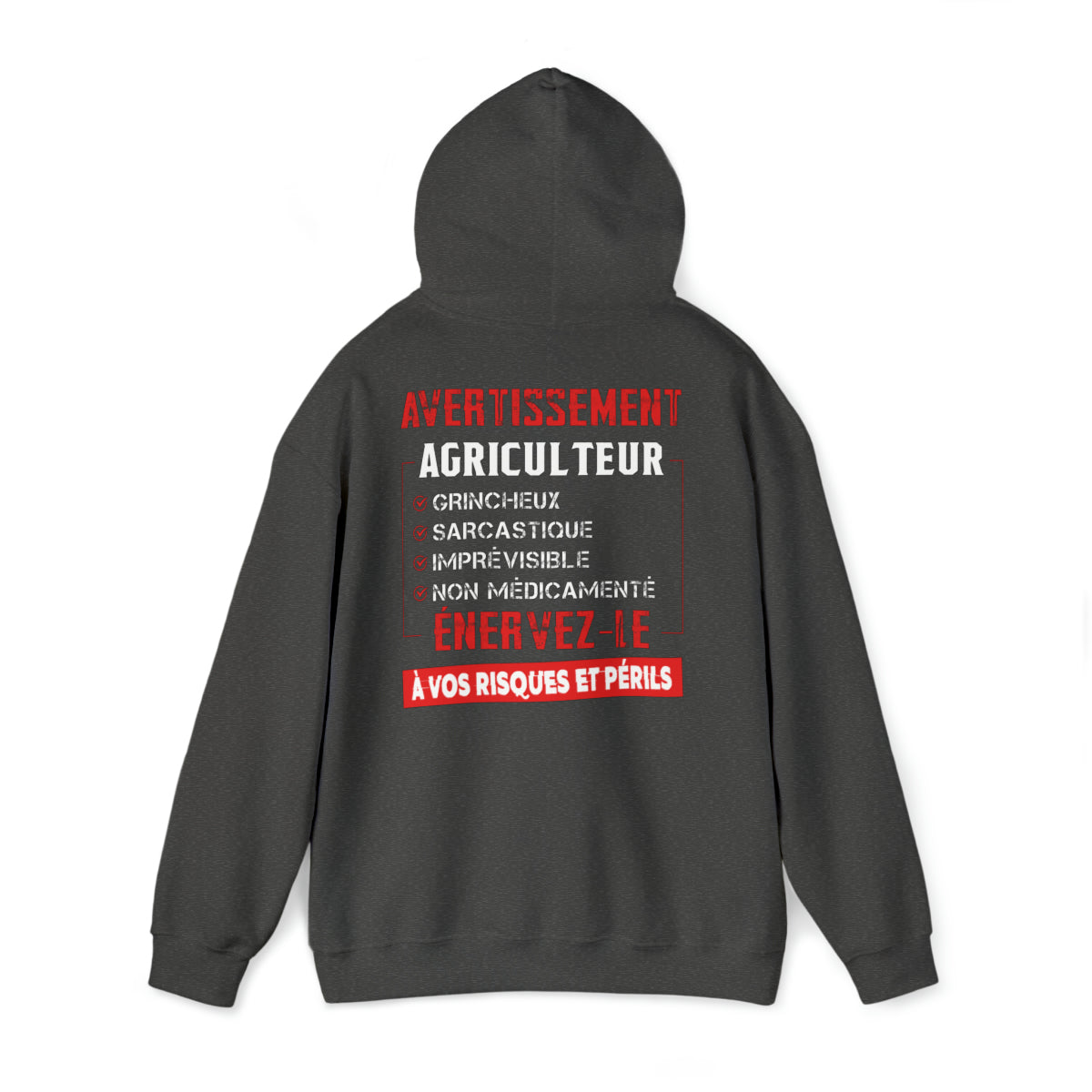 Agriculteur, grincheux, sarcastique, imprévisible, non médicamenté