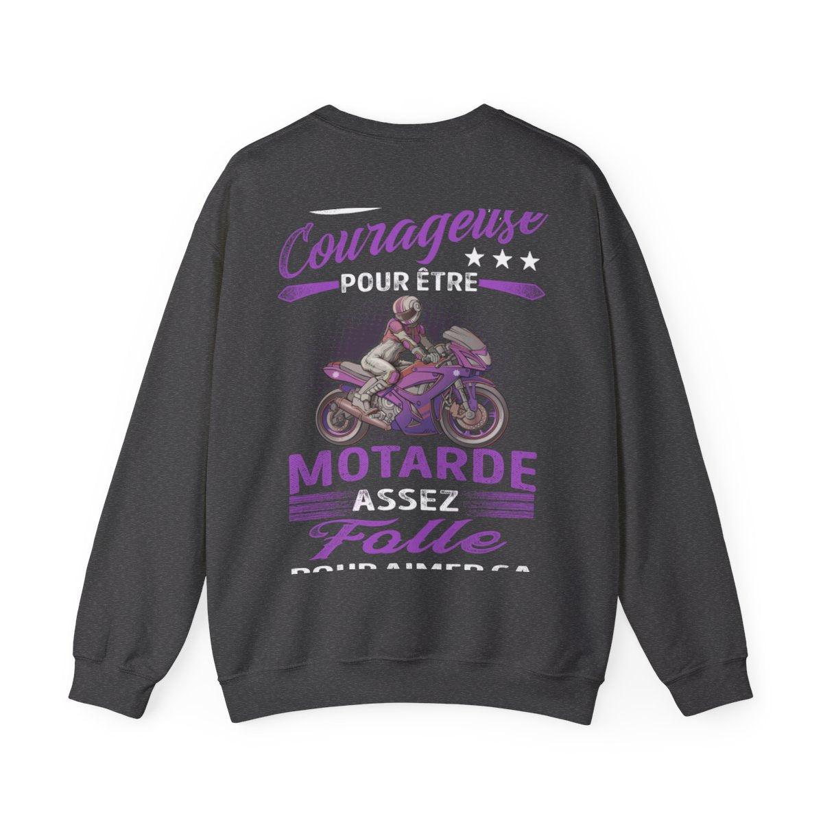 Assez courageuse pour être motarde assez folle pour aimer ça