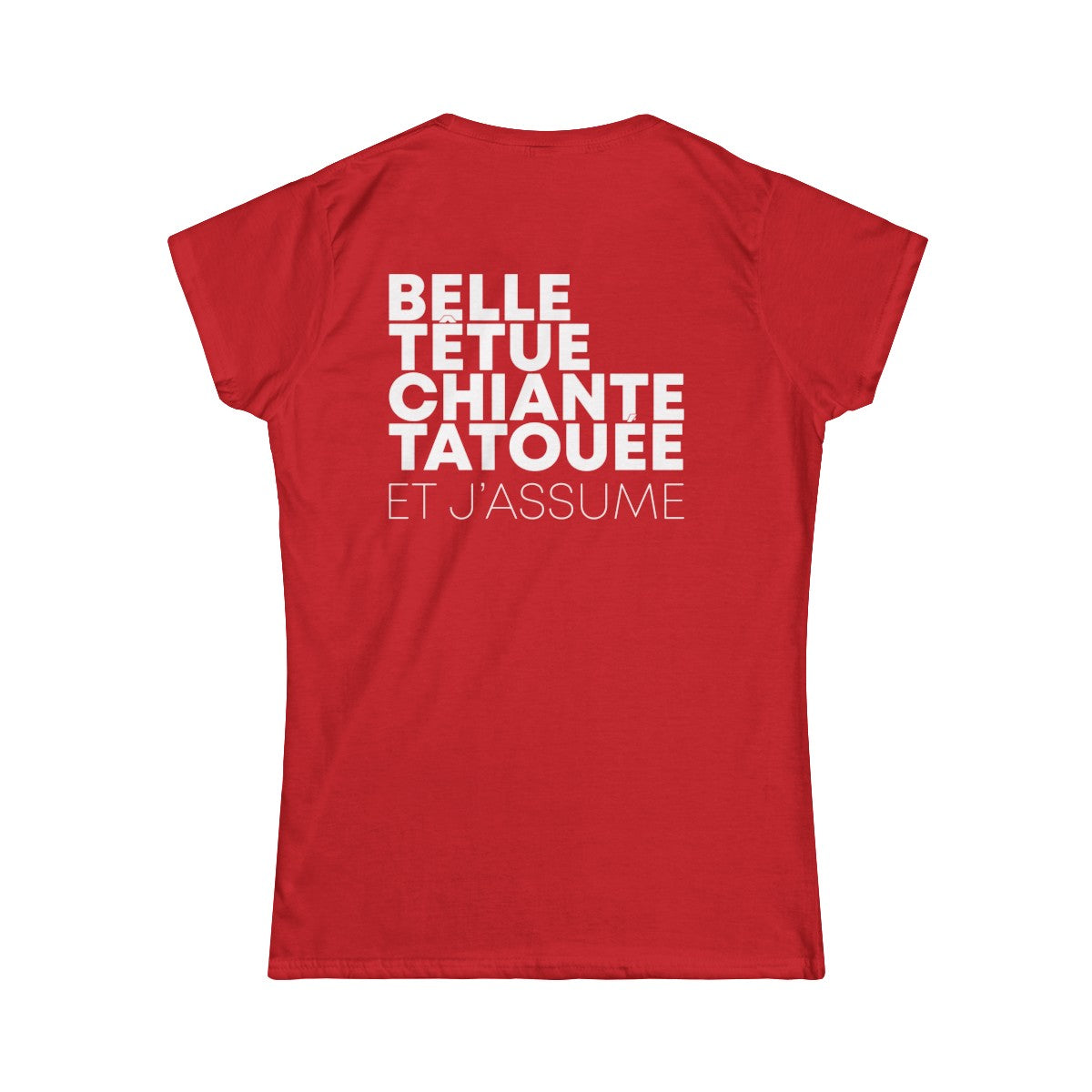 Belle têtue chiante tatouée et j'assume