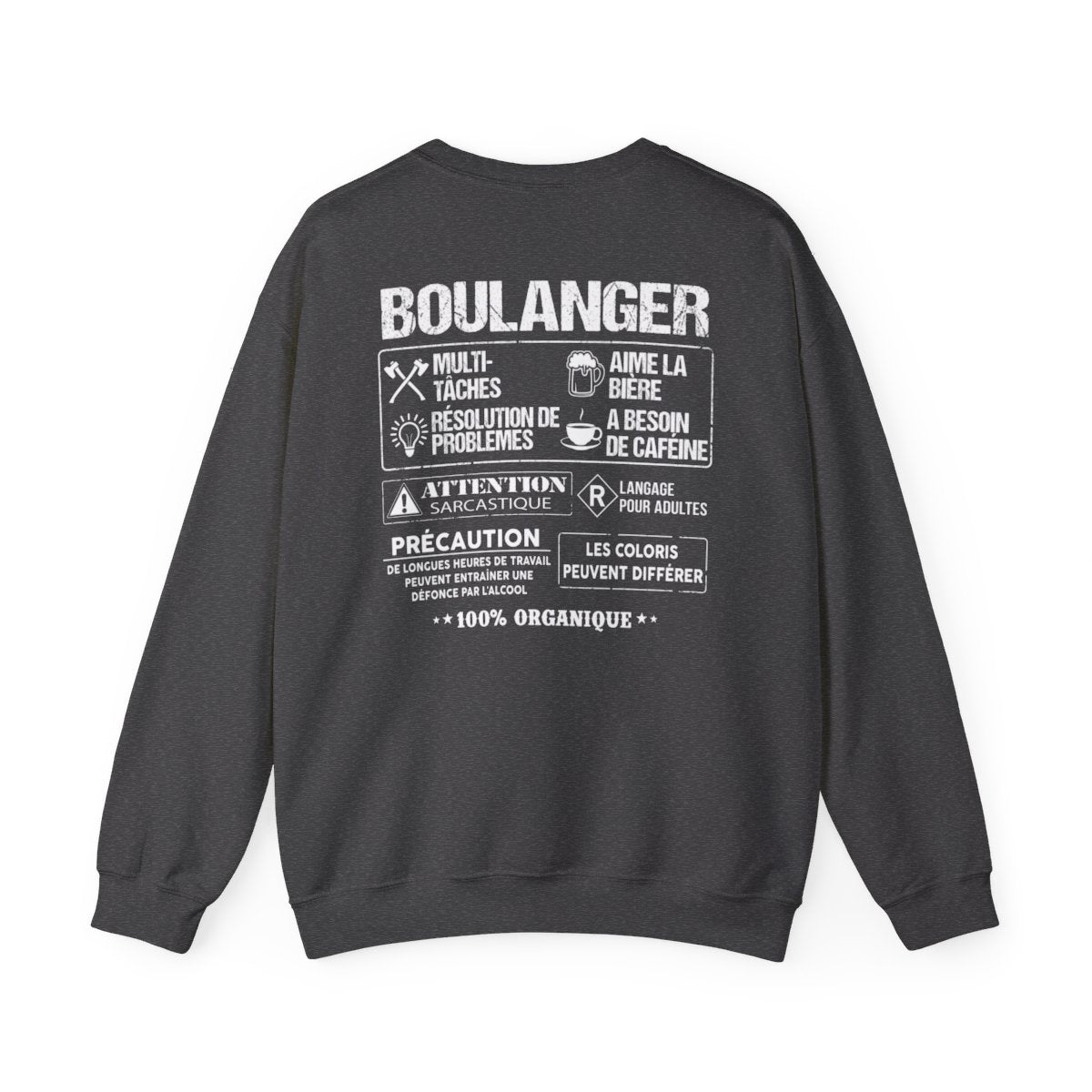 Boulanger est la quintessence du travailleur