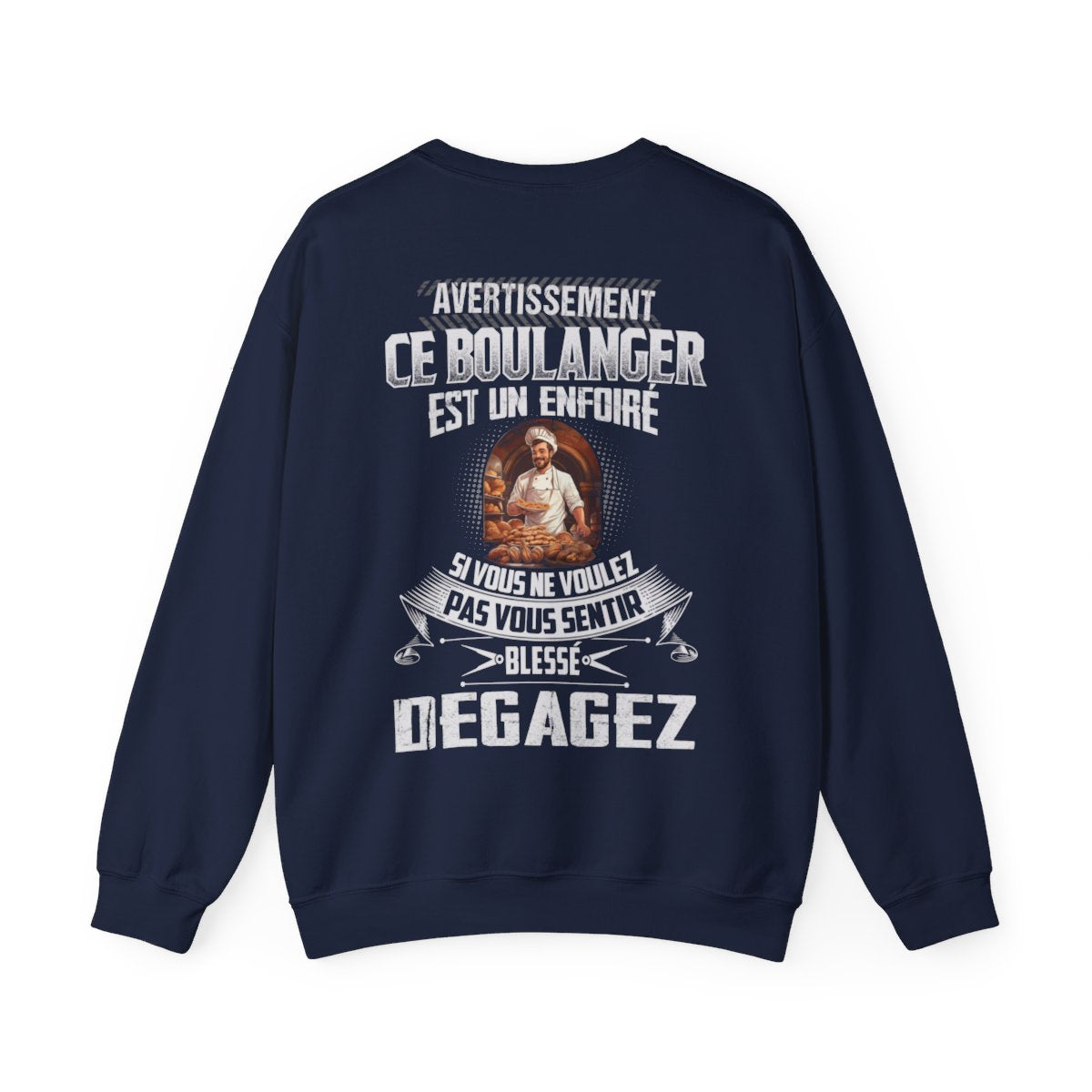 Boulanger grincheux, sarcastique, imprévisible, non médicamenté