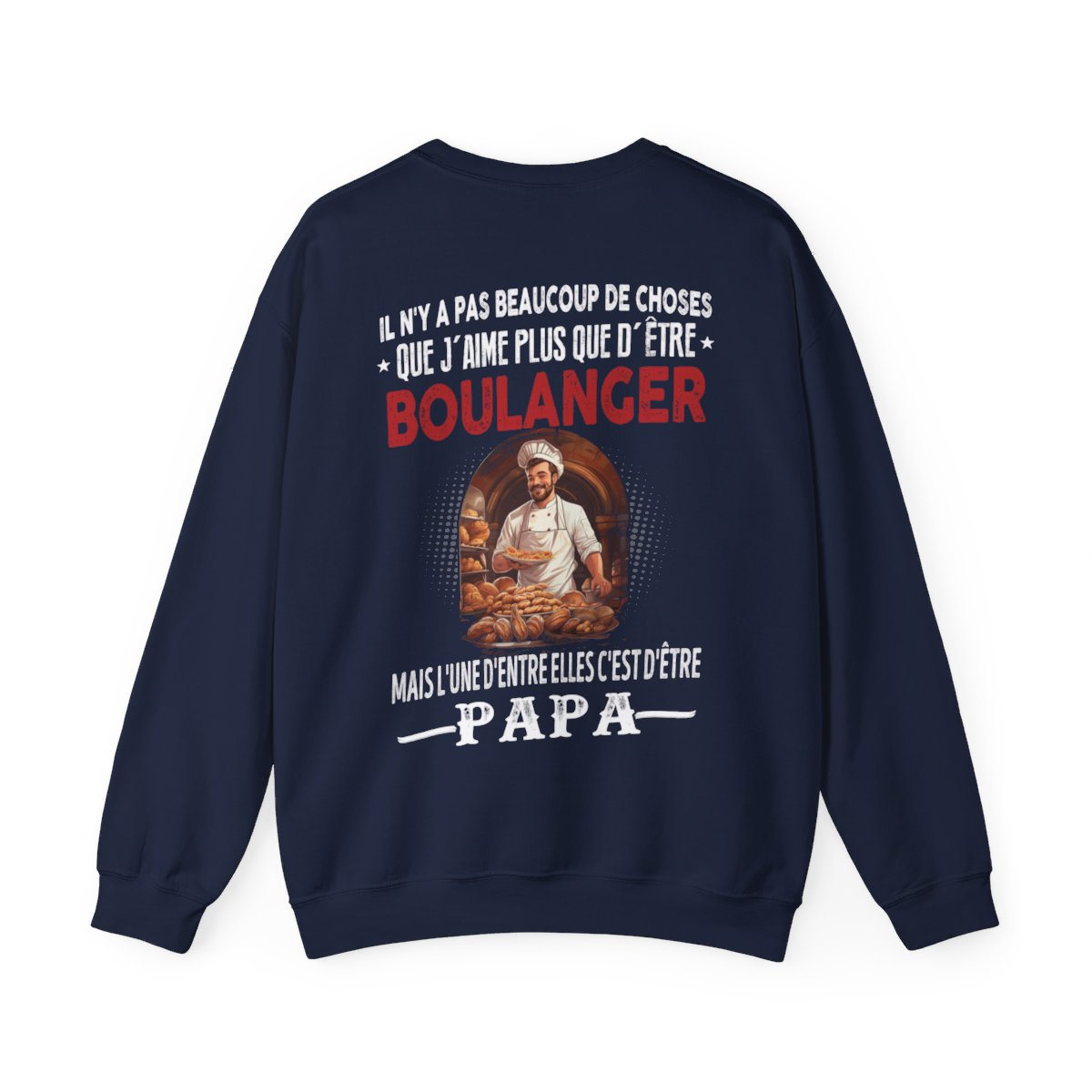 Boulanger passionné, papa comblé