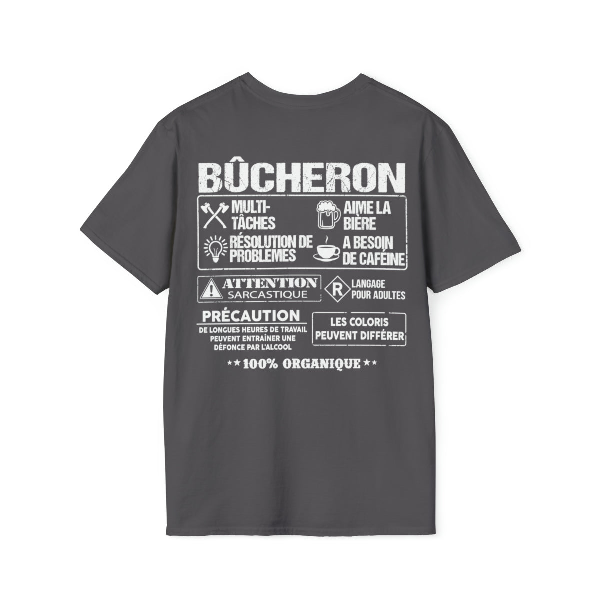Bûcheron est la quintessence du travailleur