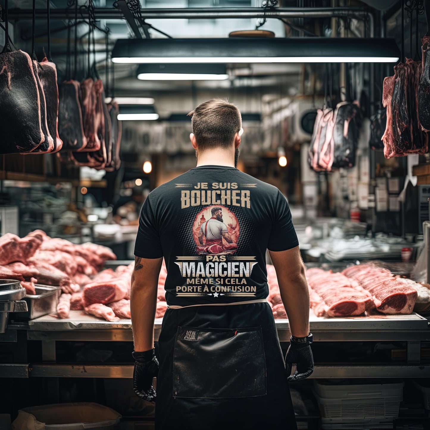 Je suis Boucher, pas magicien