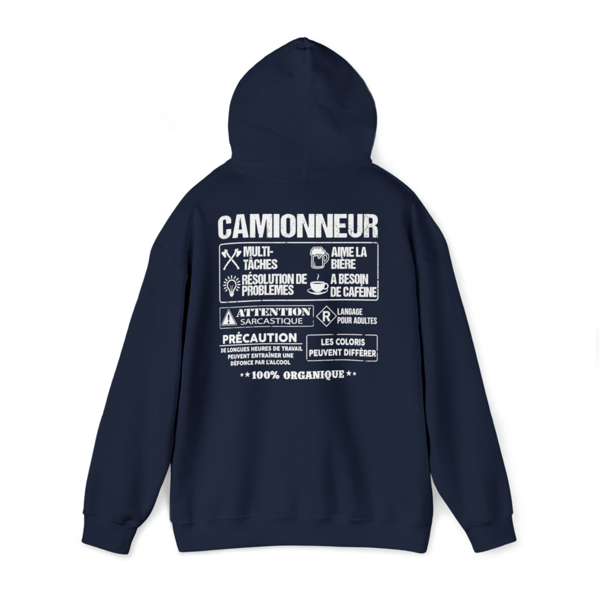 Camionneur est la quintessence du travailleur