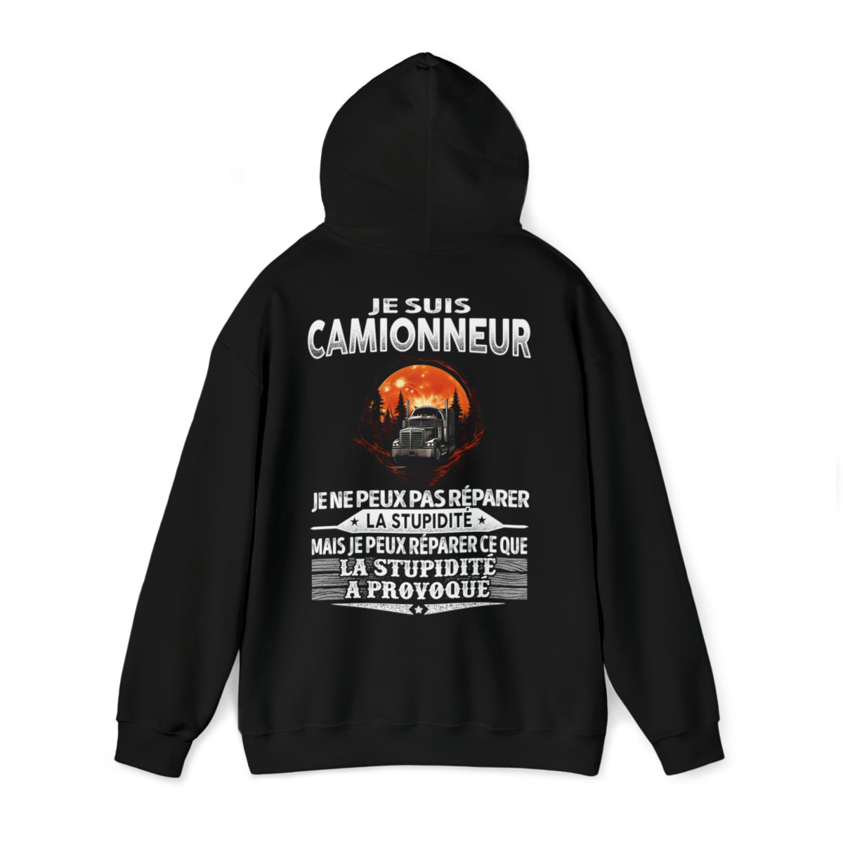 Camionneur peut réparer ce que la stupidité a provoqué