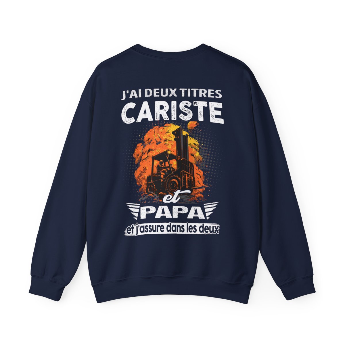 Cariste et papa, et j'assure dans les deux