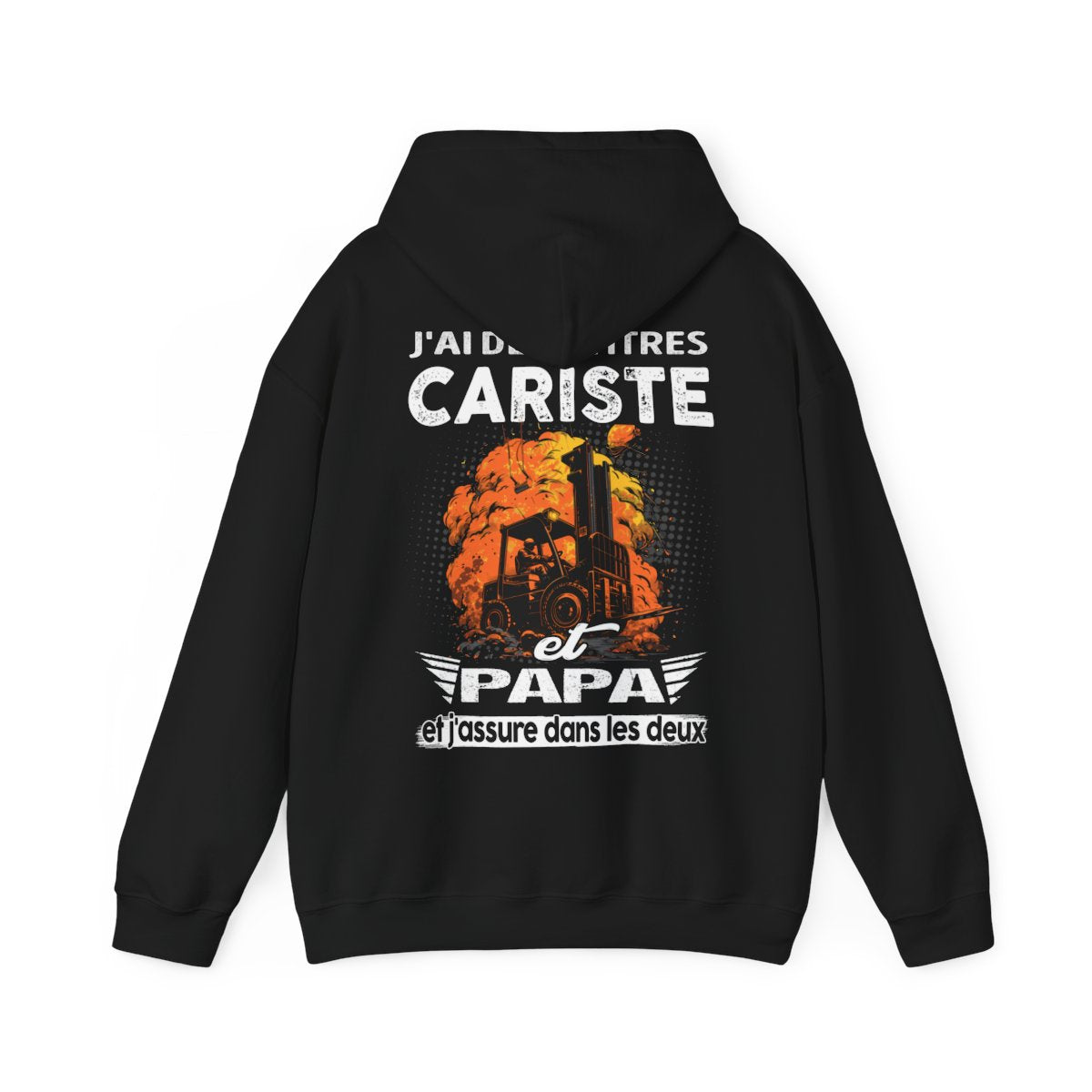 Cariste et papa, et j'assure dans les deux