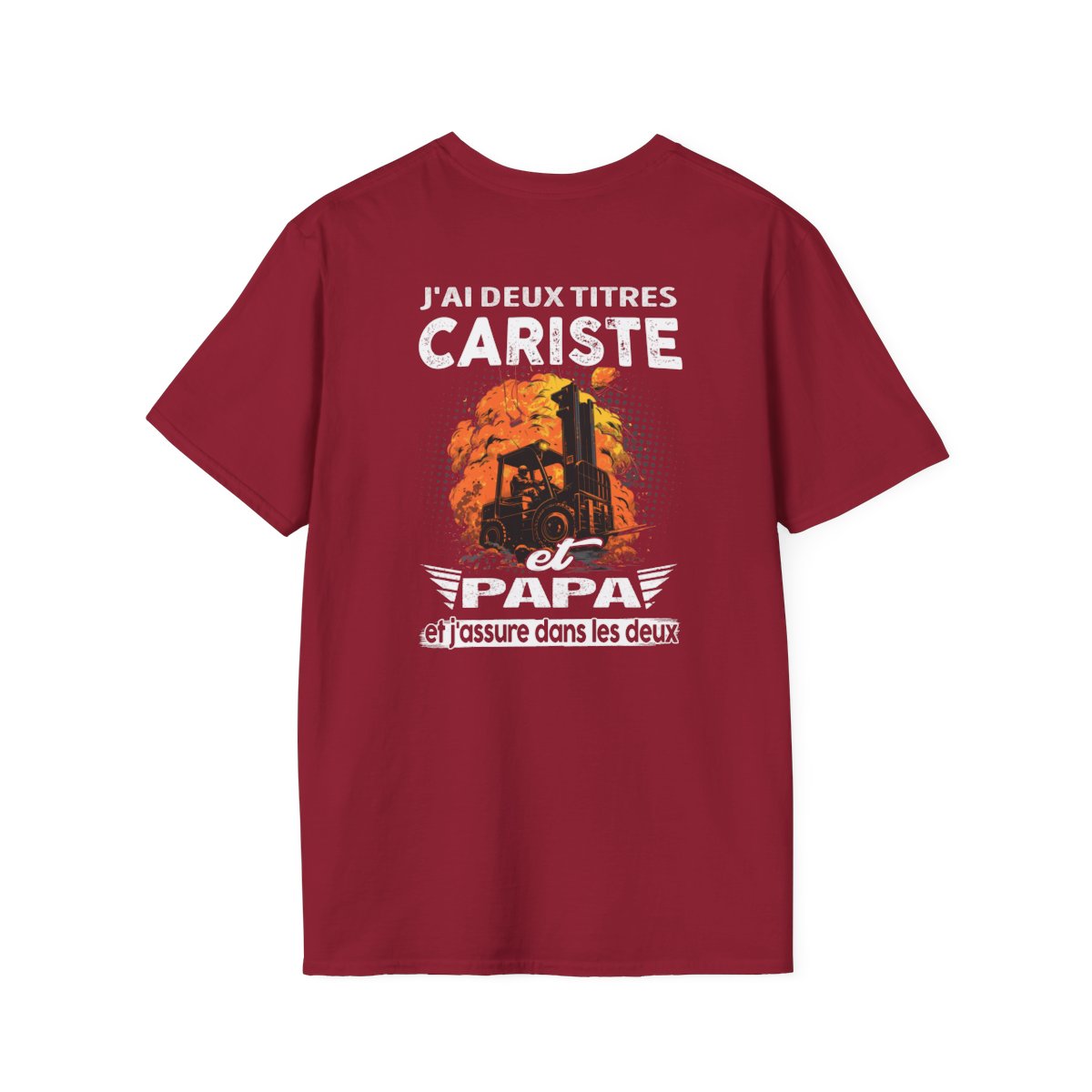Cariste et papa, et j'assure dans les deux