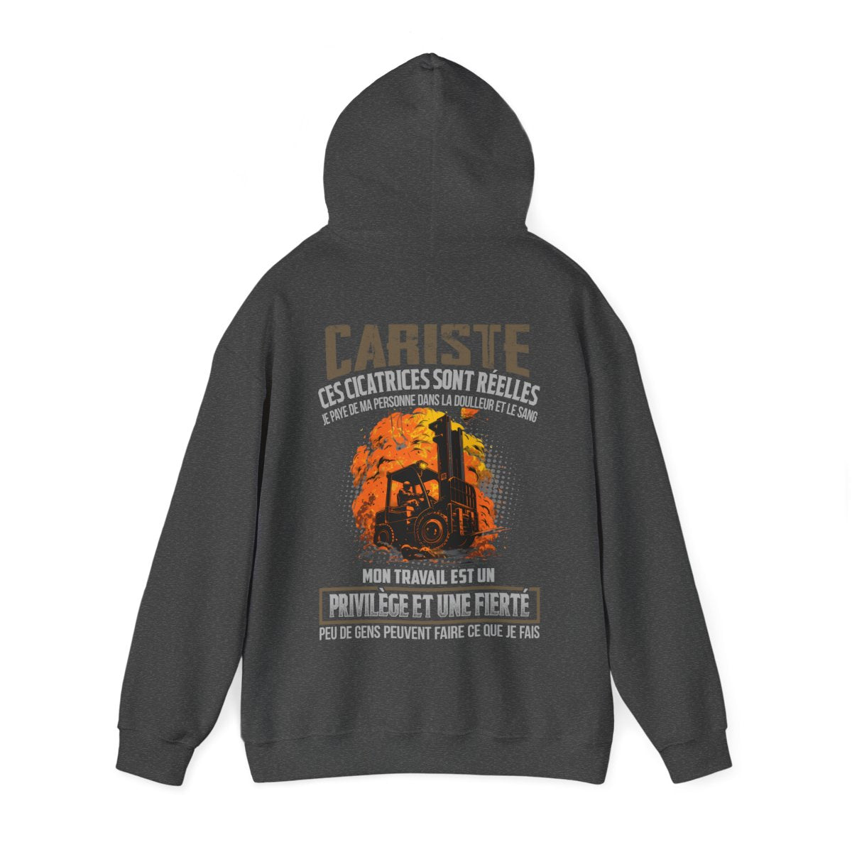 Cariste, la douleur est réelle. Ces cicatrices ont été durement gagnées