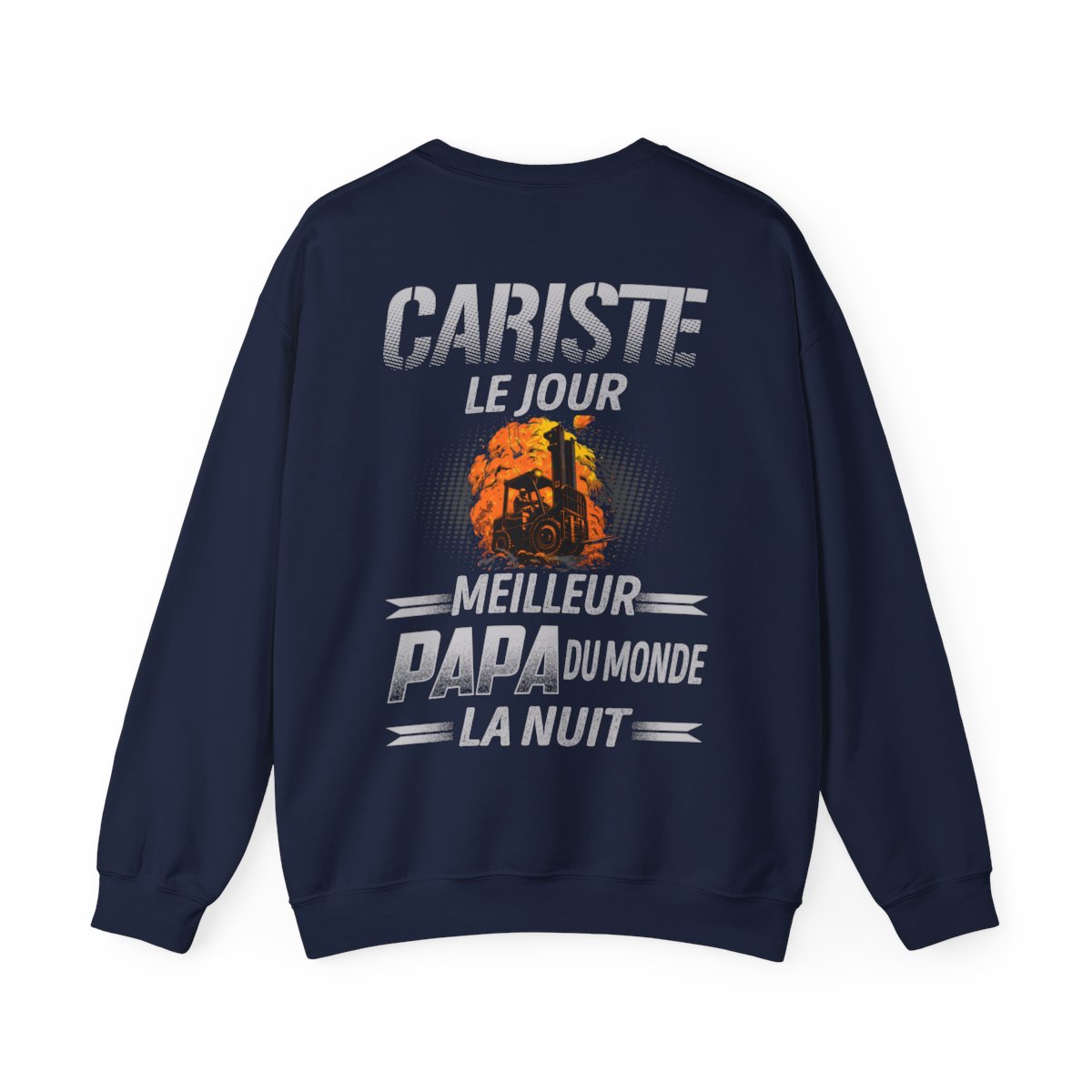 Cariste le jour, papa la nuit