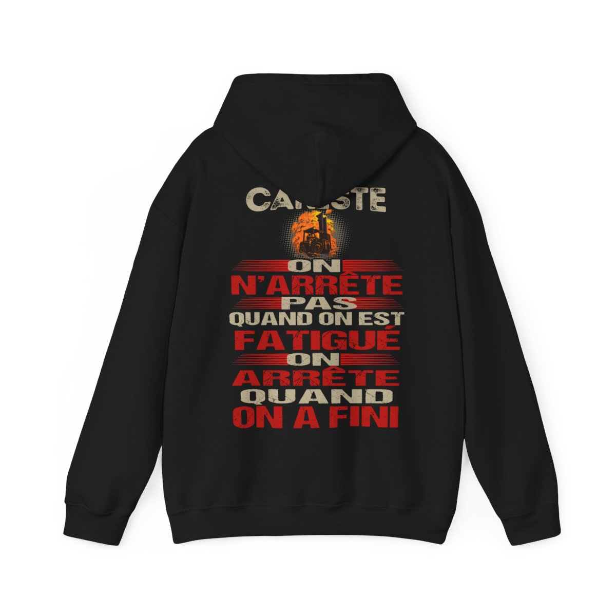 Cariste, on n'arrête pas quand on est fatigué