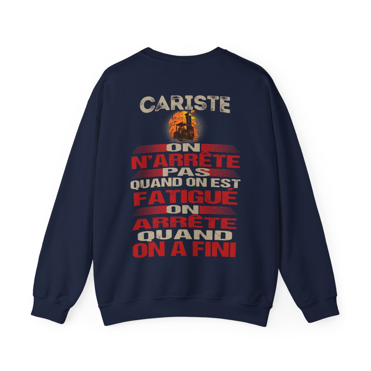 Cariste, on n'arrête pas quand on est fatigué