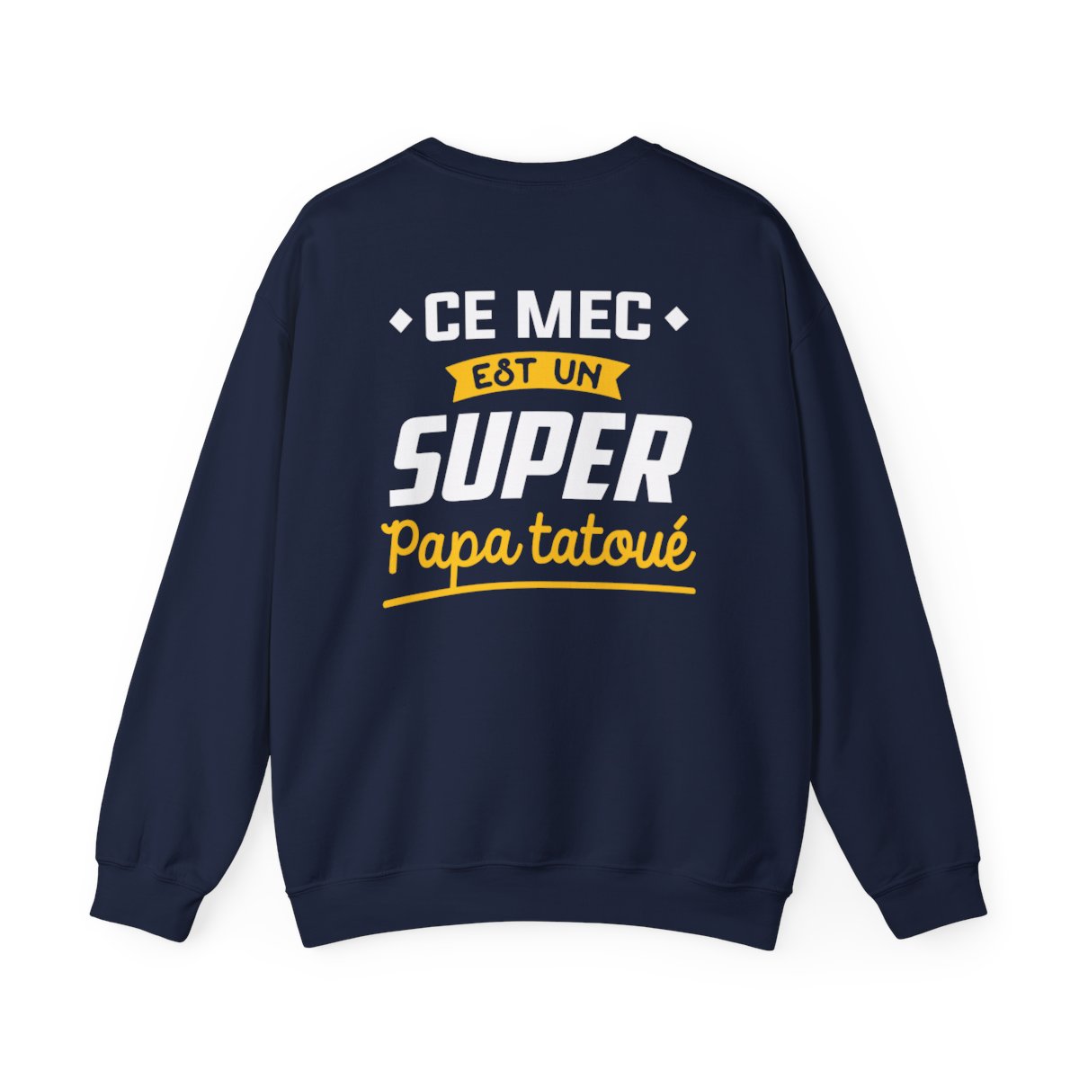 Ce mec est un super papa tatoué