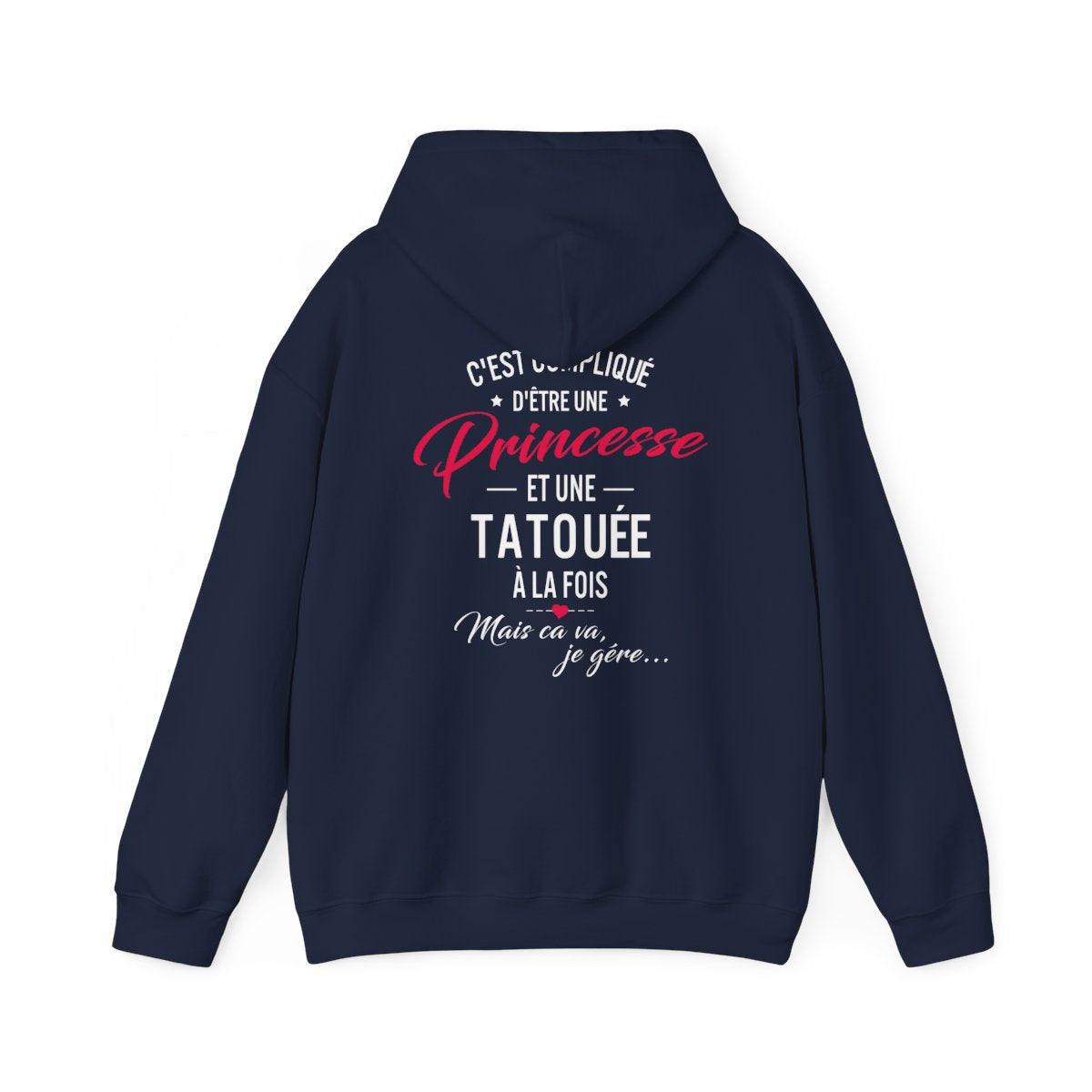 C'est compliqué d'être une princesse et une tatouée à la fois, mais ça va je gère