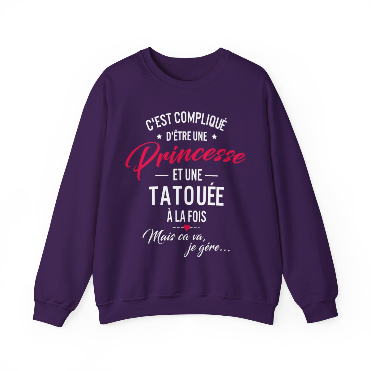 C'est compliqué d'être une princesse et une tatouée à la fois, mais ça va je gère