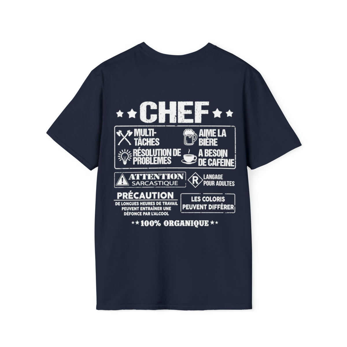 Chef est la quintessence du travailleur
