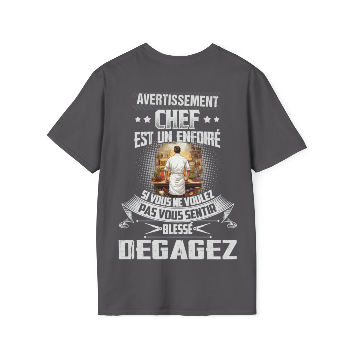 Chef grincheux, sarcastique, imprévisible, non médicamenté