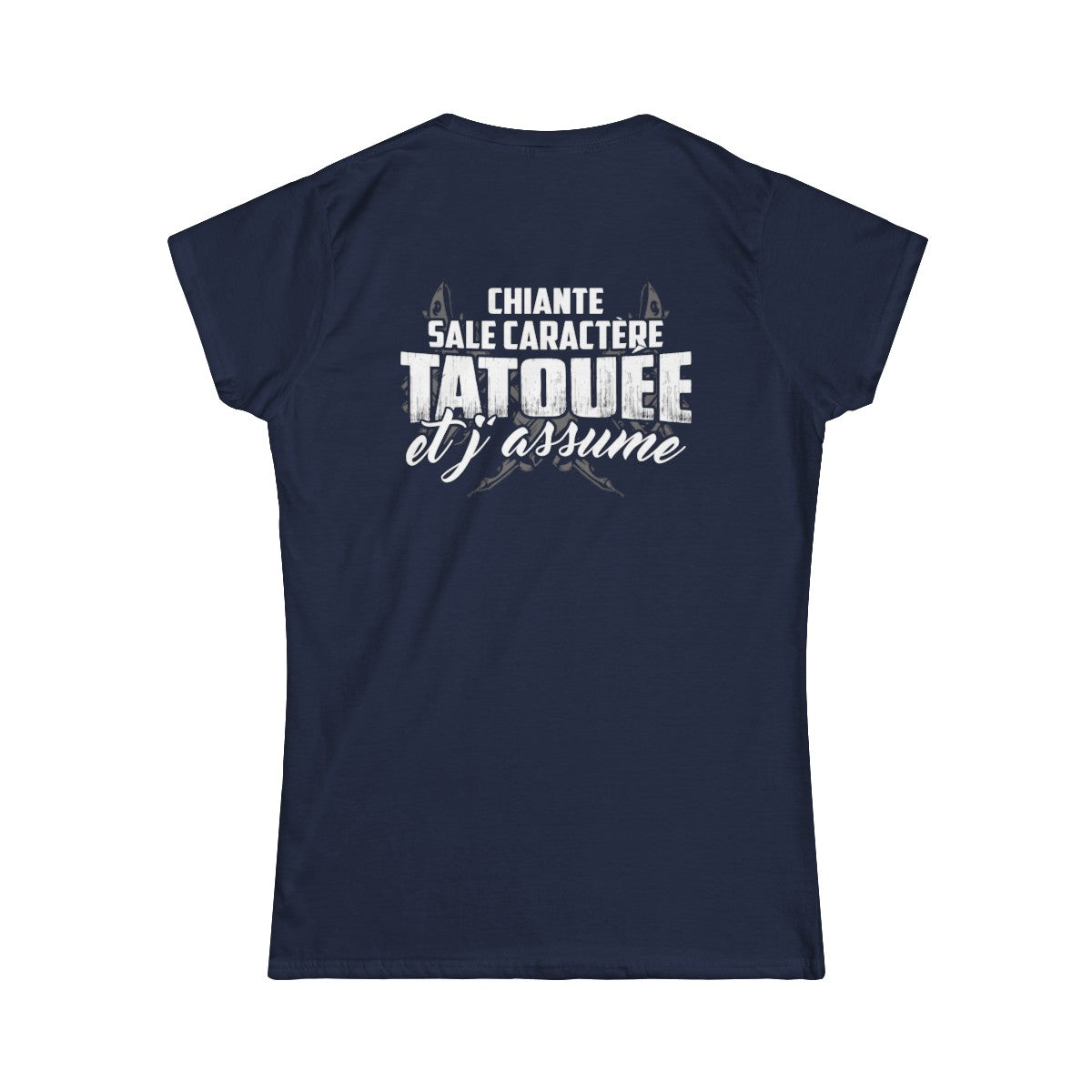 chiante, sale caractère, tatouée et j'assume