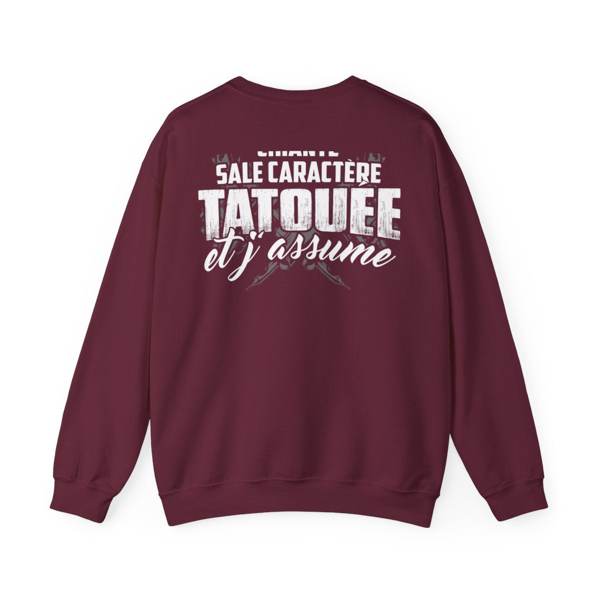 chiante, sale caractère, tatouée et j'assume