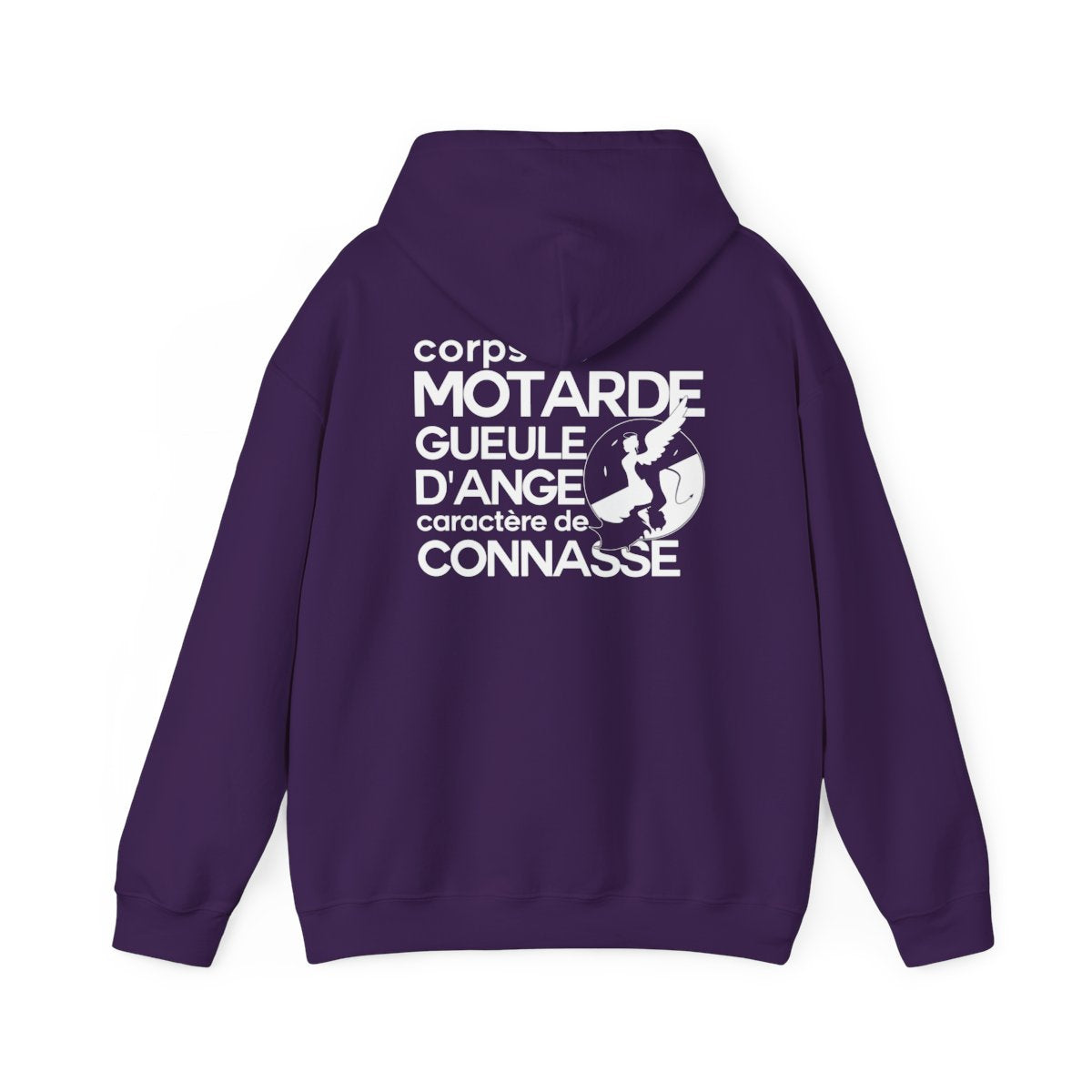 Corps de motarde, gueule d’ange, caractère de connasse