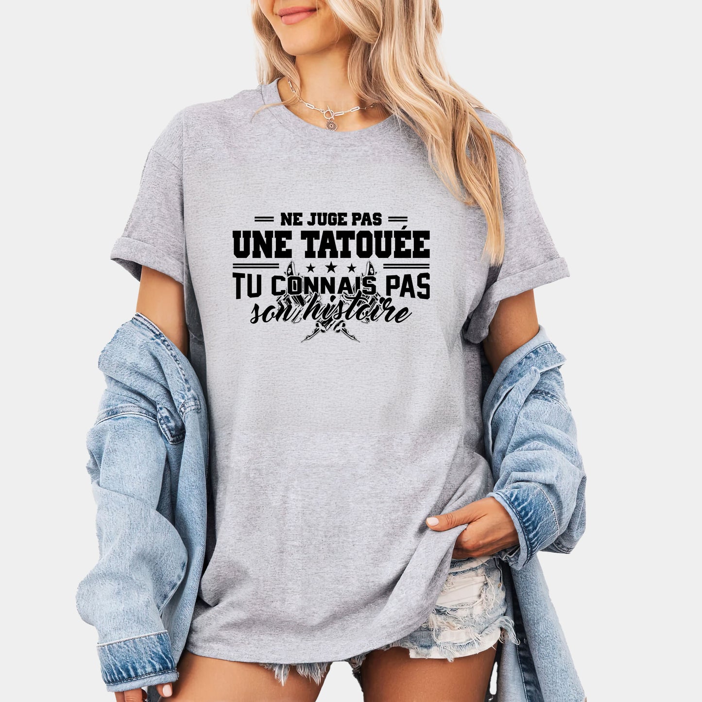 Ne juge pas une tatouée tu connais pas son histoire