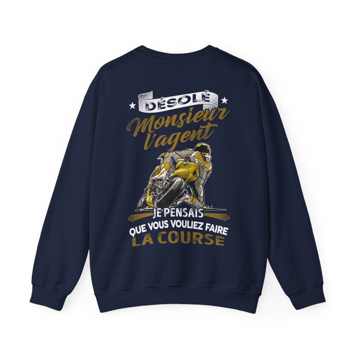 Désolé monsieur l'argent, je pensais que vous vouliez faire la course