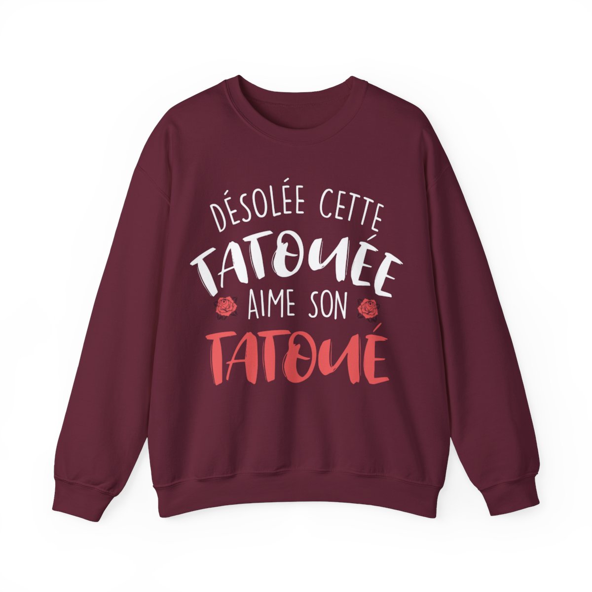 Désolée cette tatouée aime son tatoué