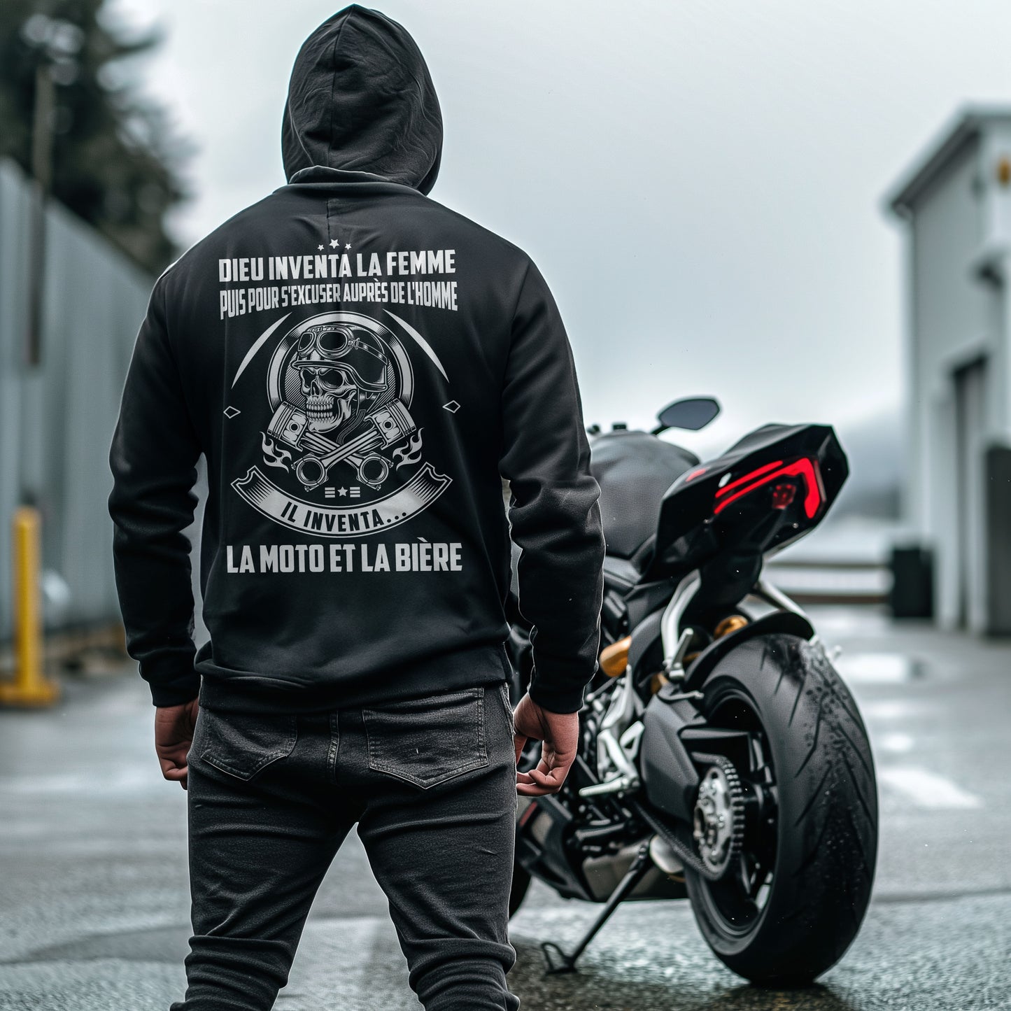 Il inventa la moto et la bière