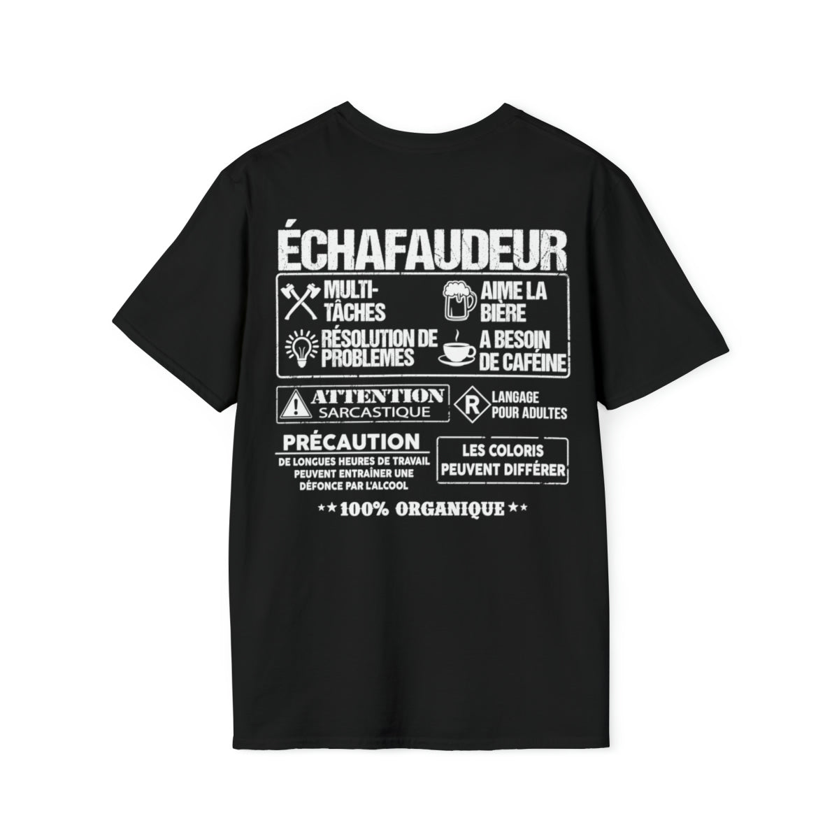 Échafaudeur est la quintessence du travailleur