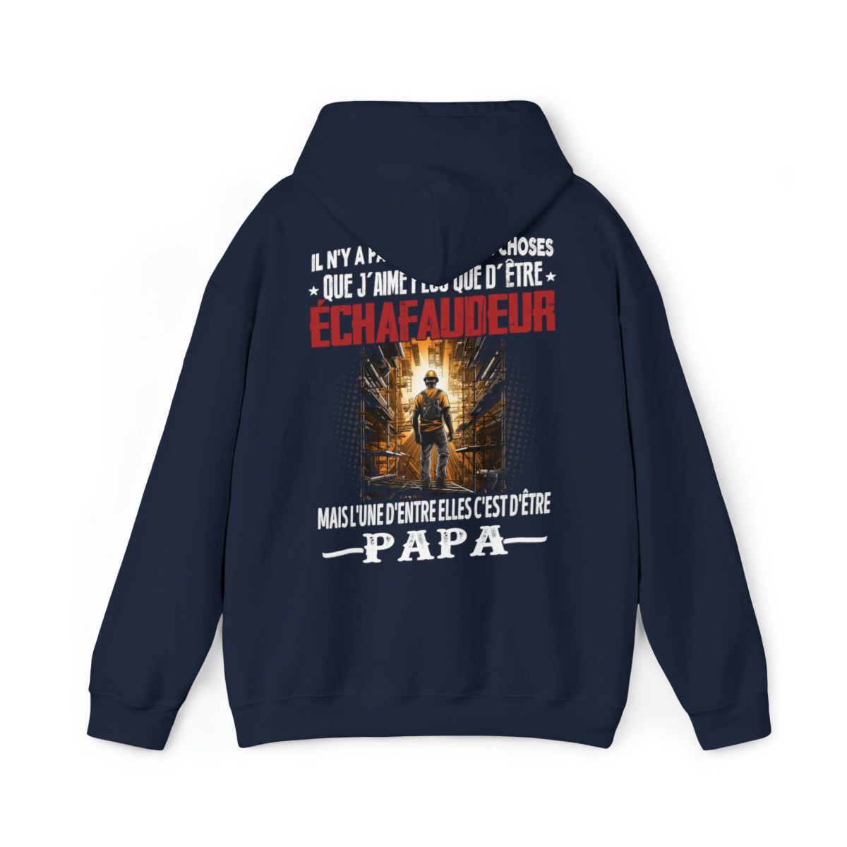 Échafaudeur passionné, papa comblé