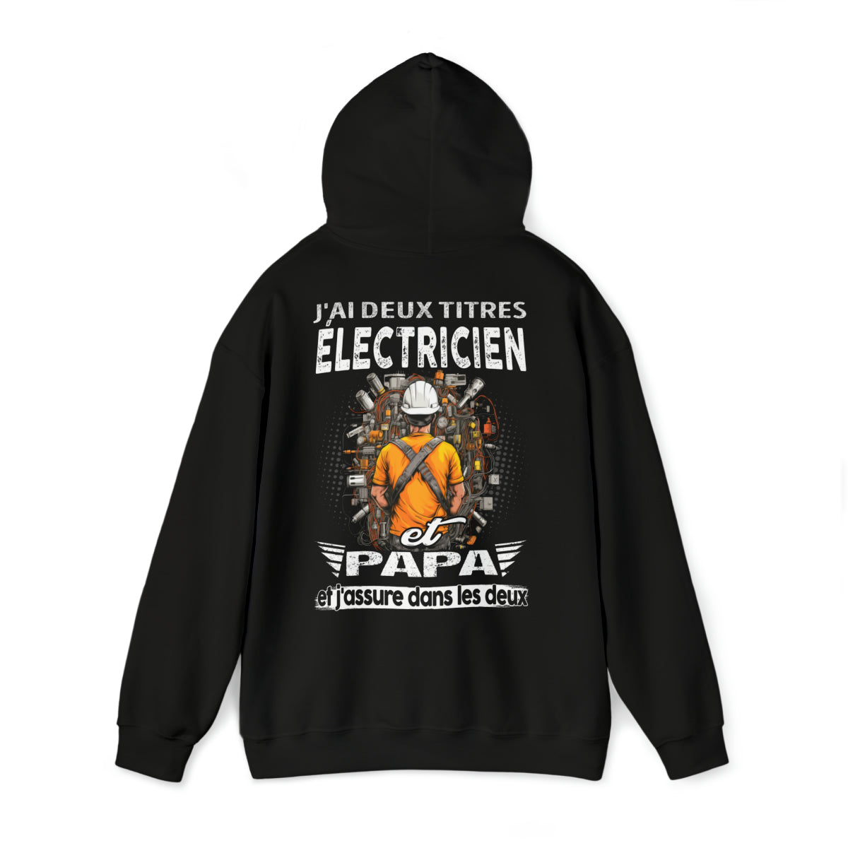 Électricien et papa, et j'assure dans les deux