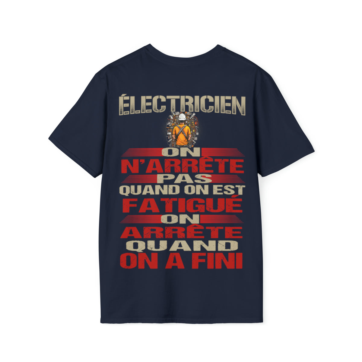 Électricien, on n'arrête pas quand on est fatigué
