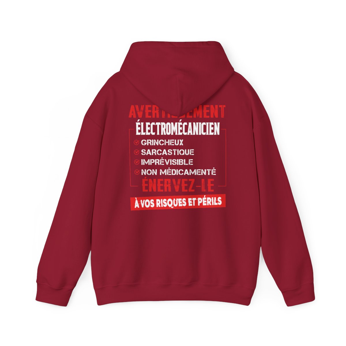 Électromécanicien, grincheux, sarcastique, imprévisible, non médicamenté