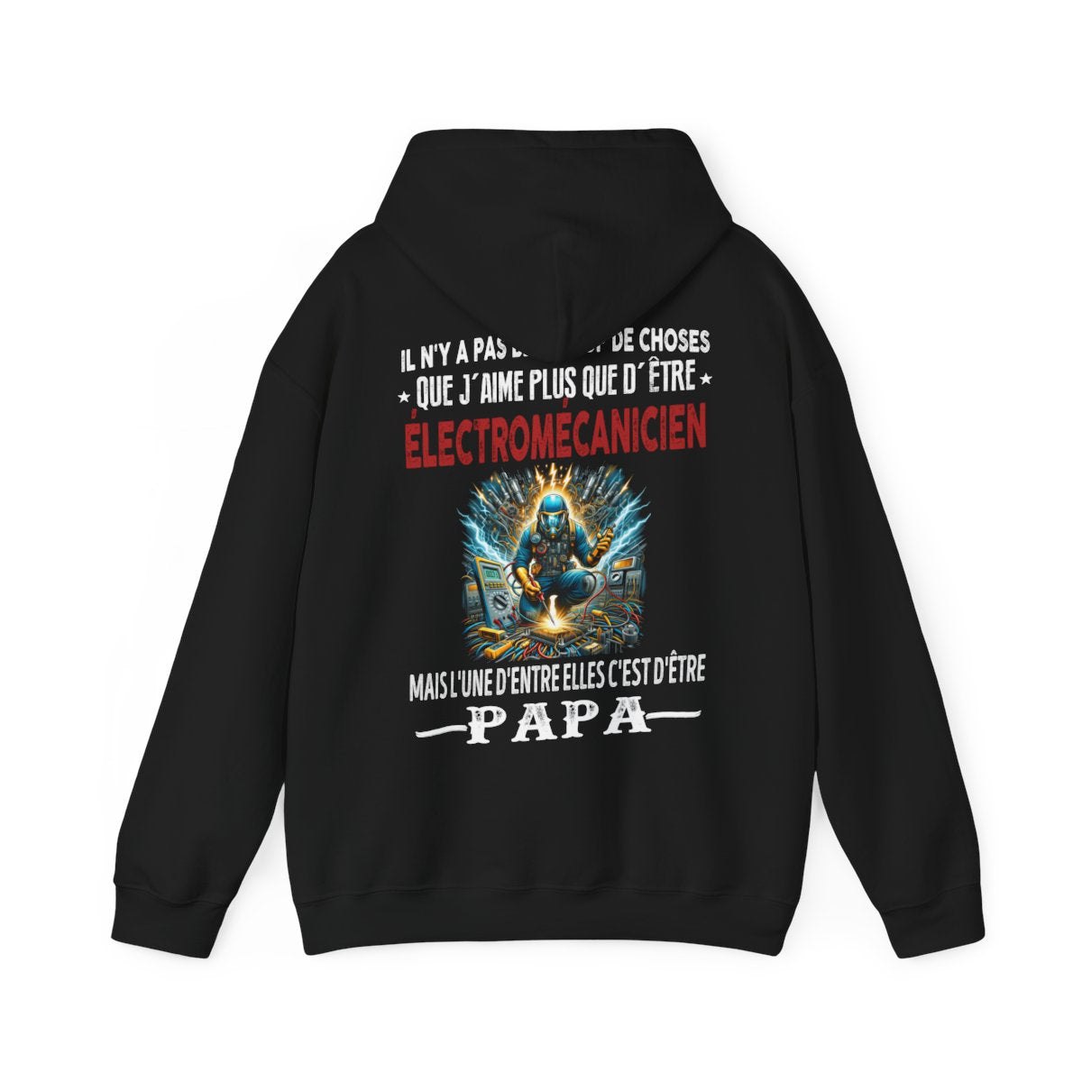 Électromécanicien passionné, papa comblé