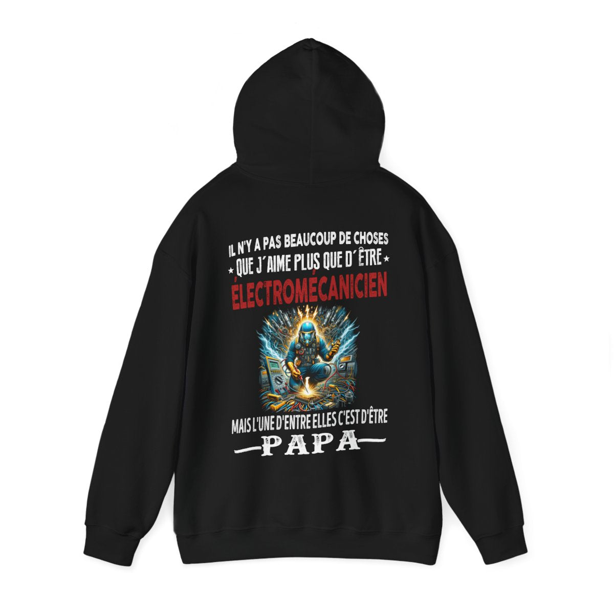 Électromécanicien passionné, papa comblé