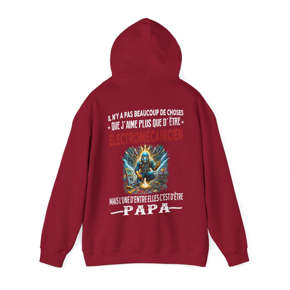 Électromécanicien passionné, papa comblé